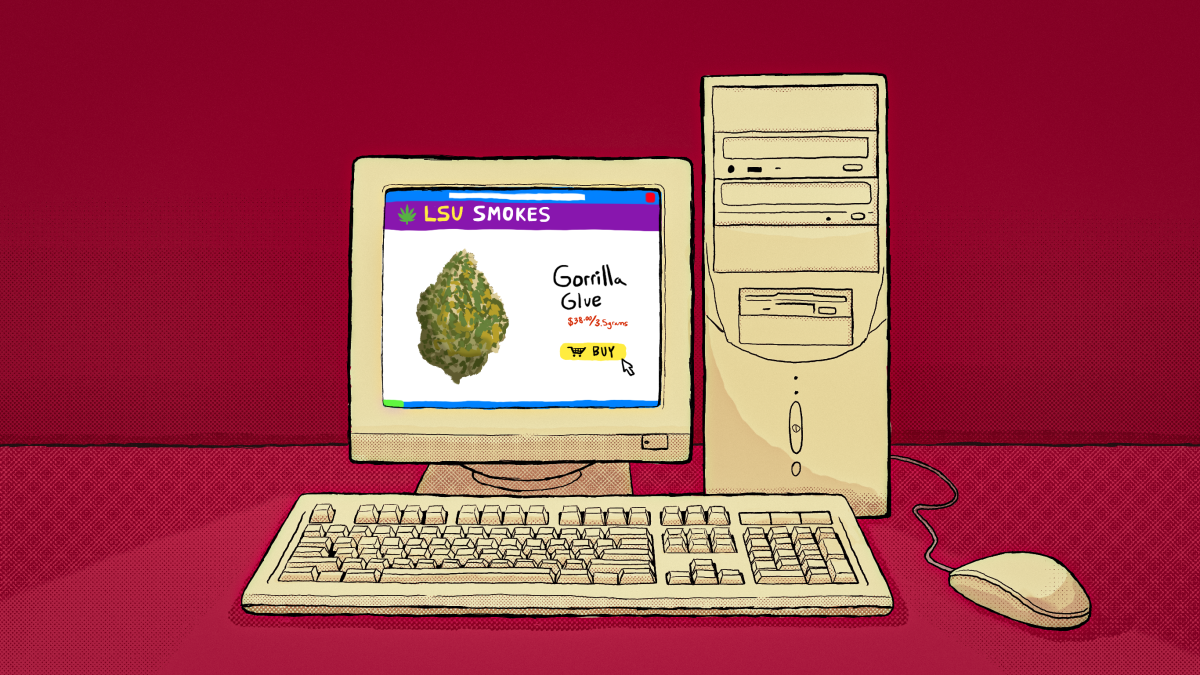 Weed Computer Graphic