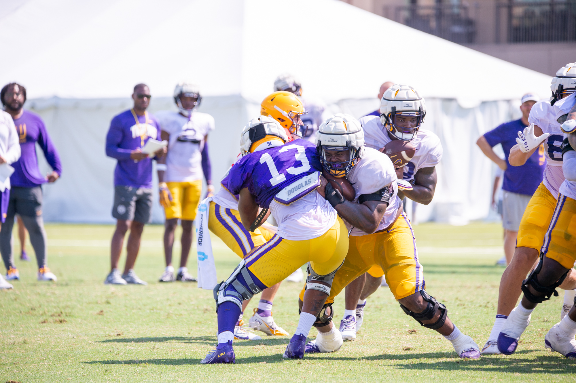 PHOTOS: Football Fall Camp