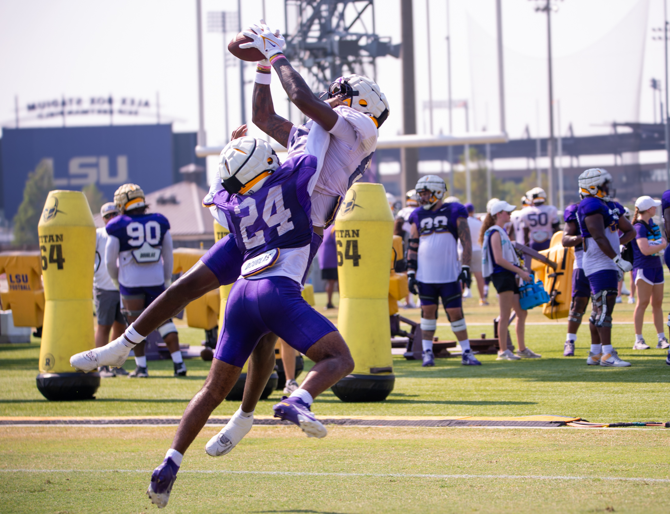 PHOTOS: Football Fall Camp