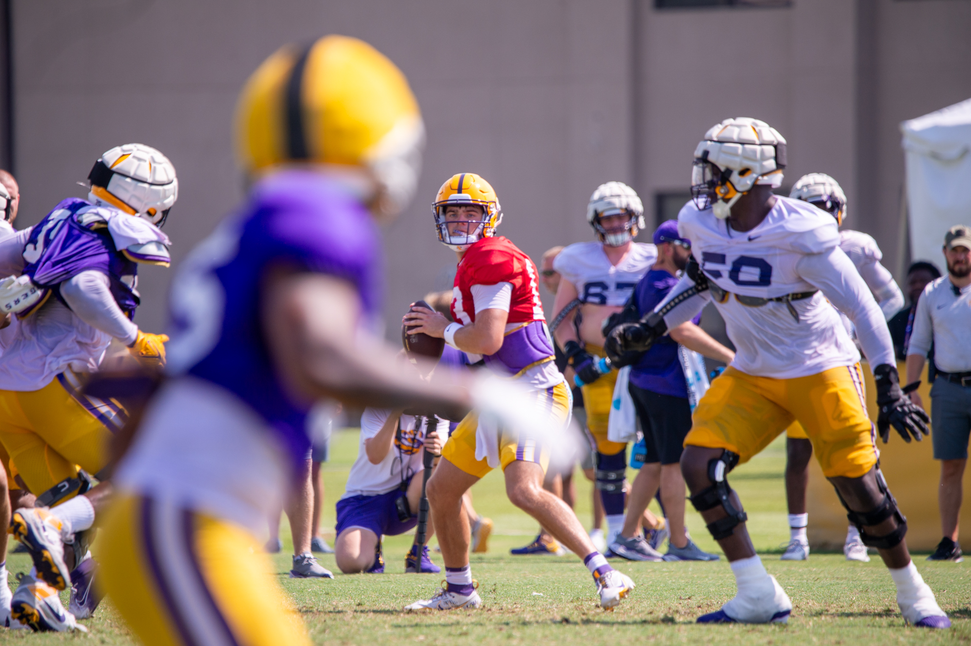 PHOTOS: Football Fall Camp