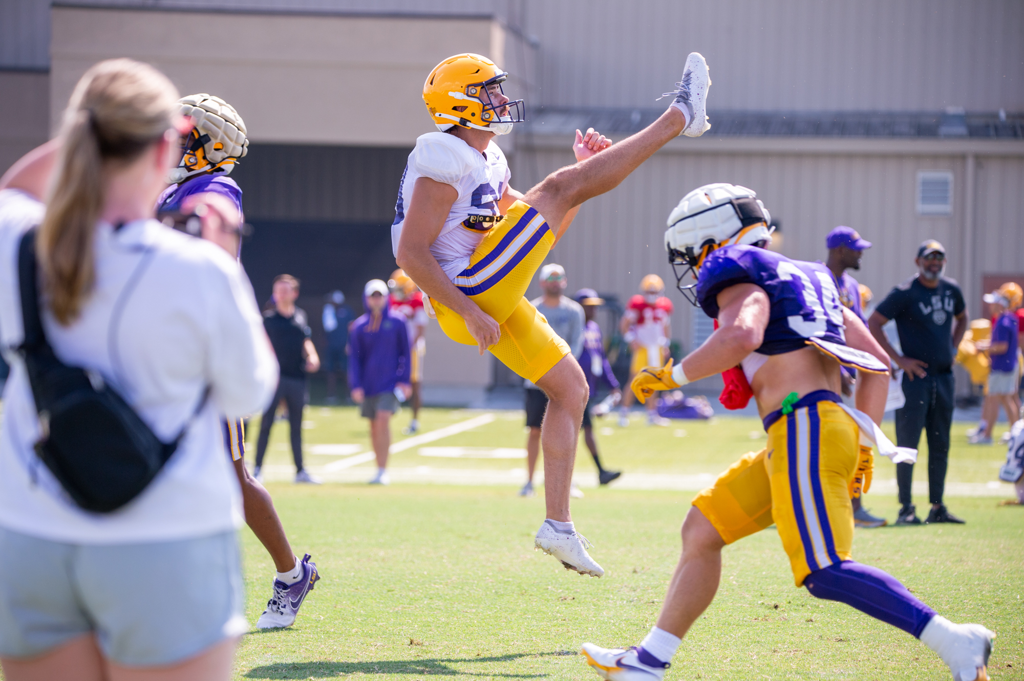 PHOTOS: Football Fall Camp