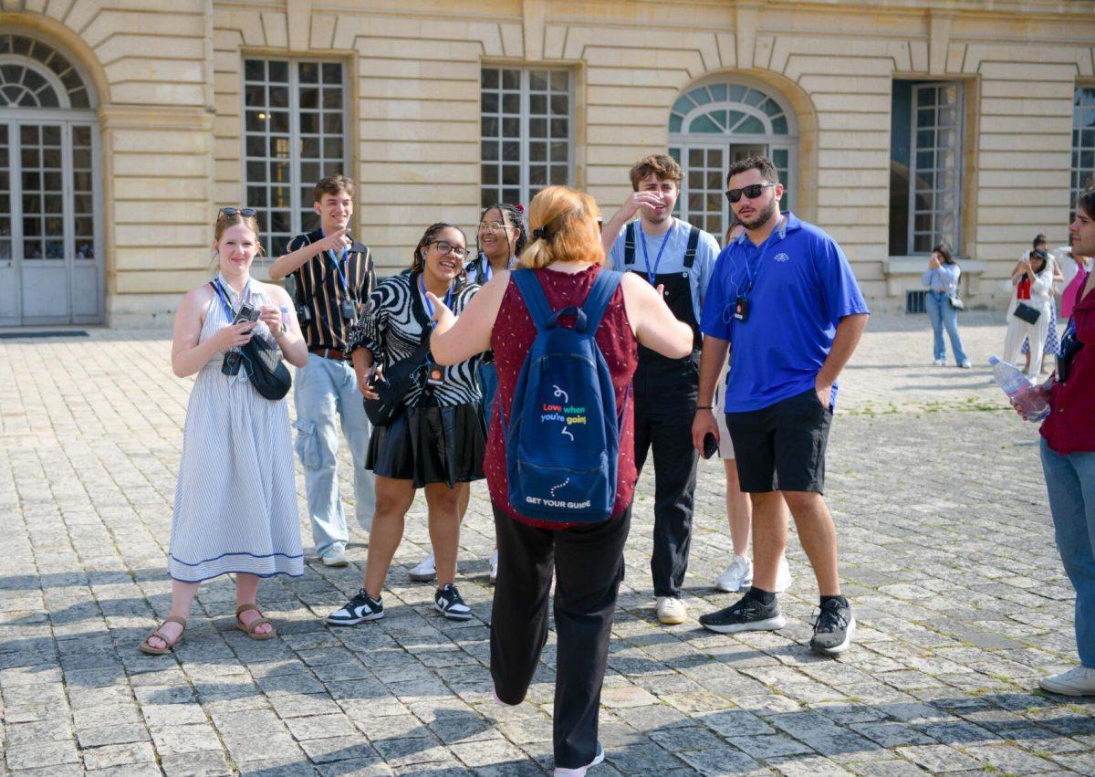 LSU mass communication students take a tour of Versailles Palace in Versailles, France on Friday, August 2, 2024.