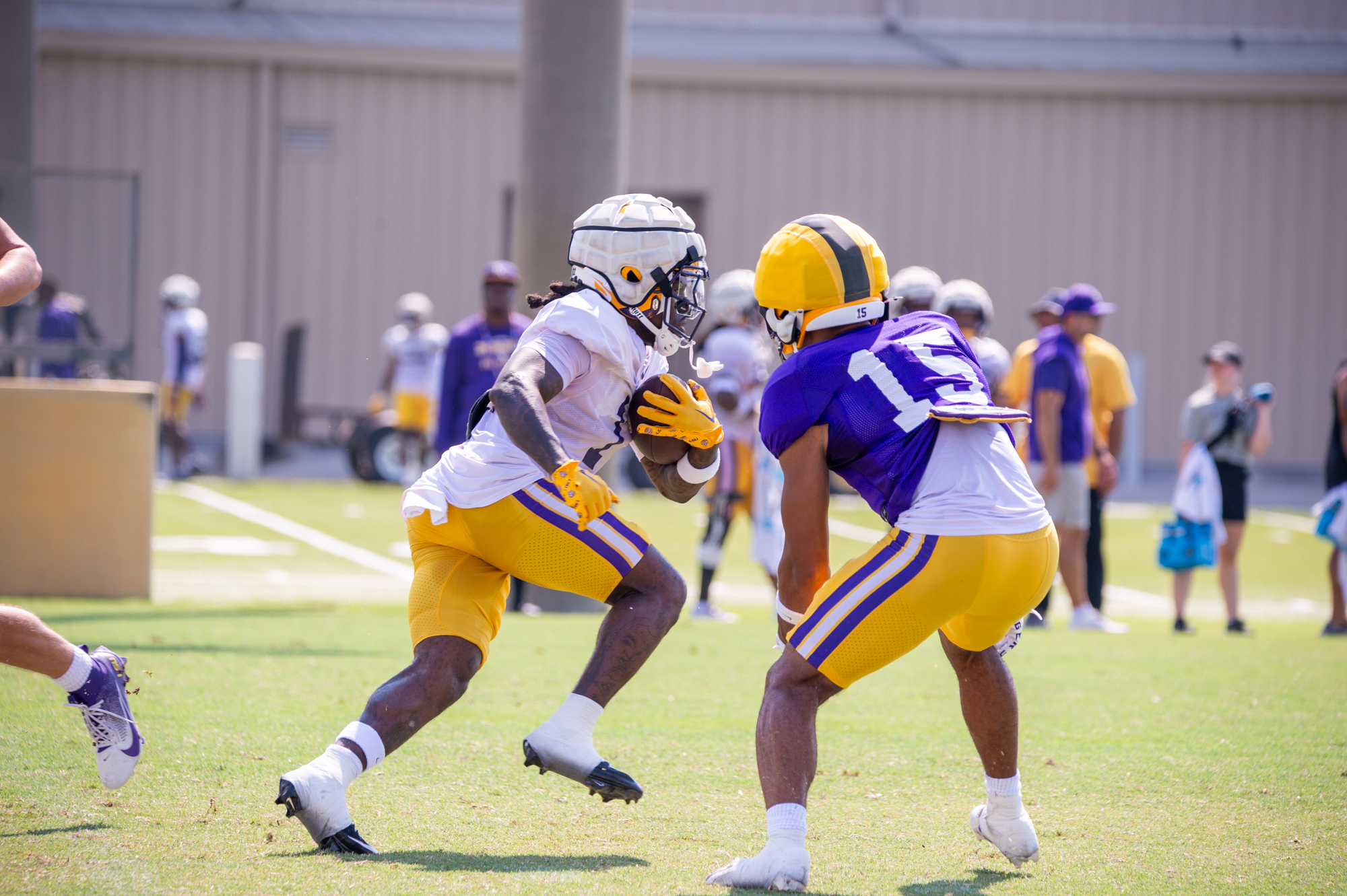 PHOTOS: Football Fall Camp