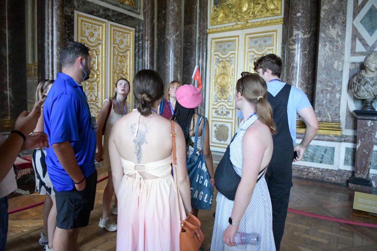 LSU mass communication students take a tour of Versailles Palace in Versailles, France on Friday, August 2, 2024.