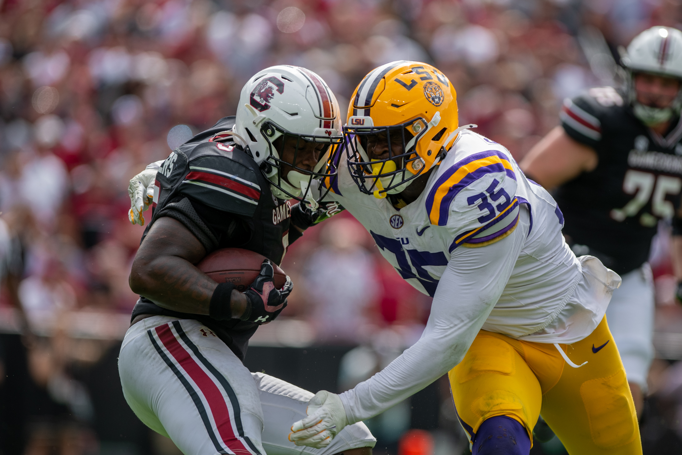 PHOTOS: LSU football beats South Carolina 36-33 on the road