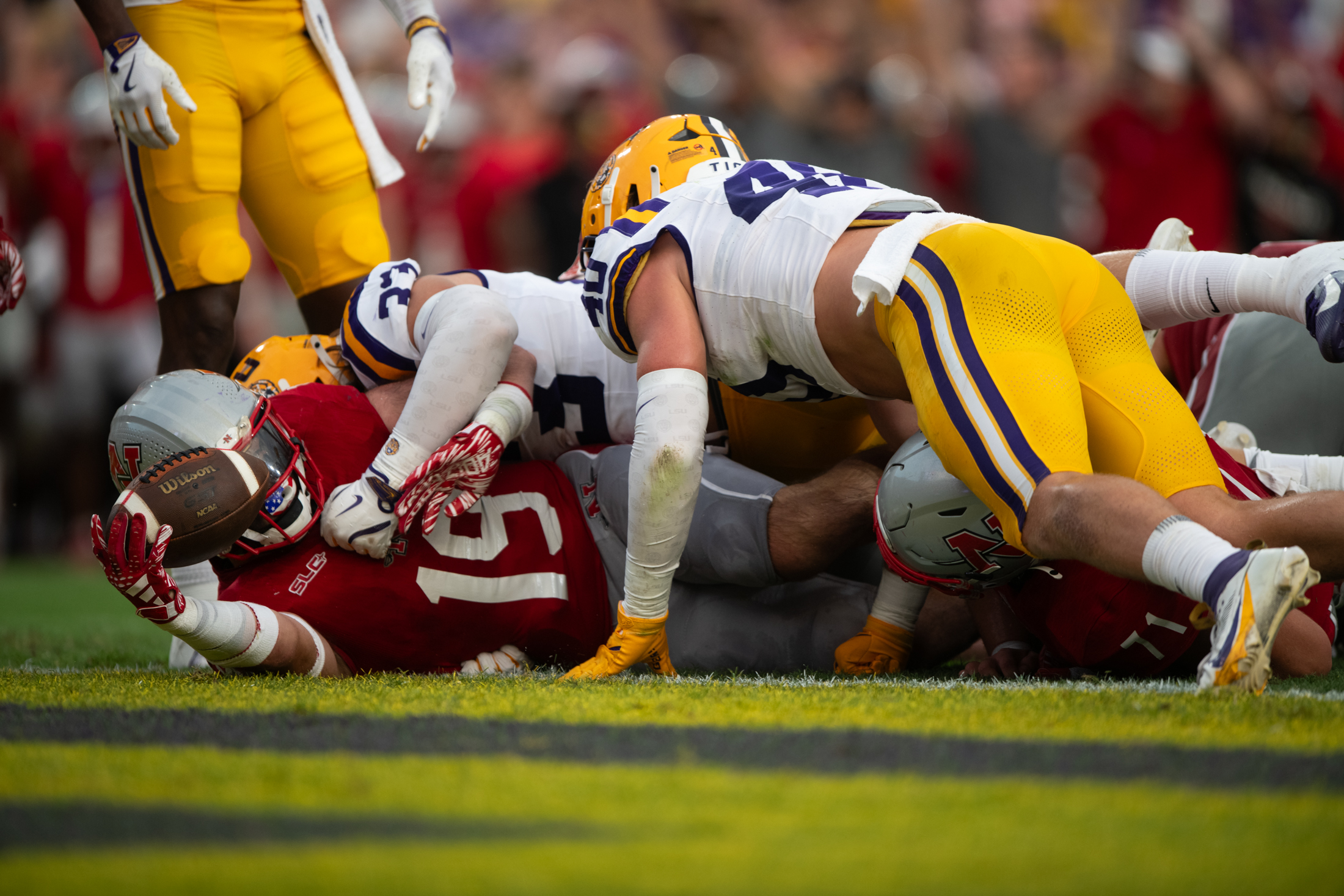 PHOTOS: LSU football defeats Nicholls 44-21