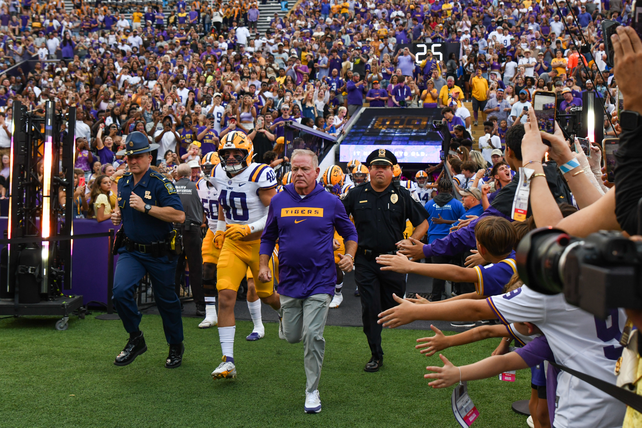 PHOTOS: LSU football defeats Nicholls 44-21