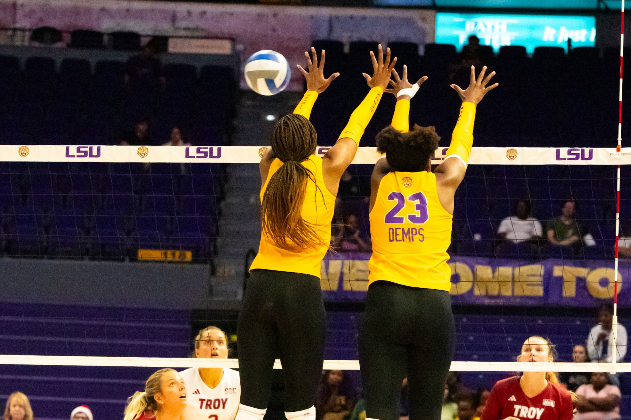 PHOTOS: LSU volleyball falls to Troy 3-2