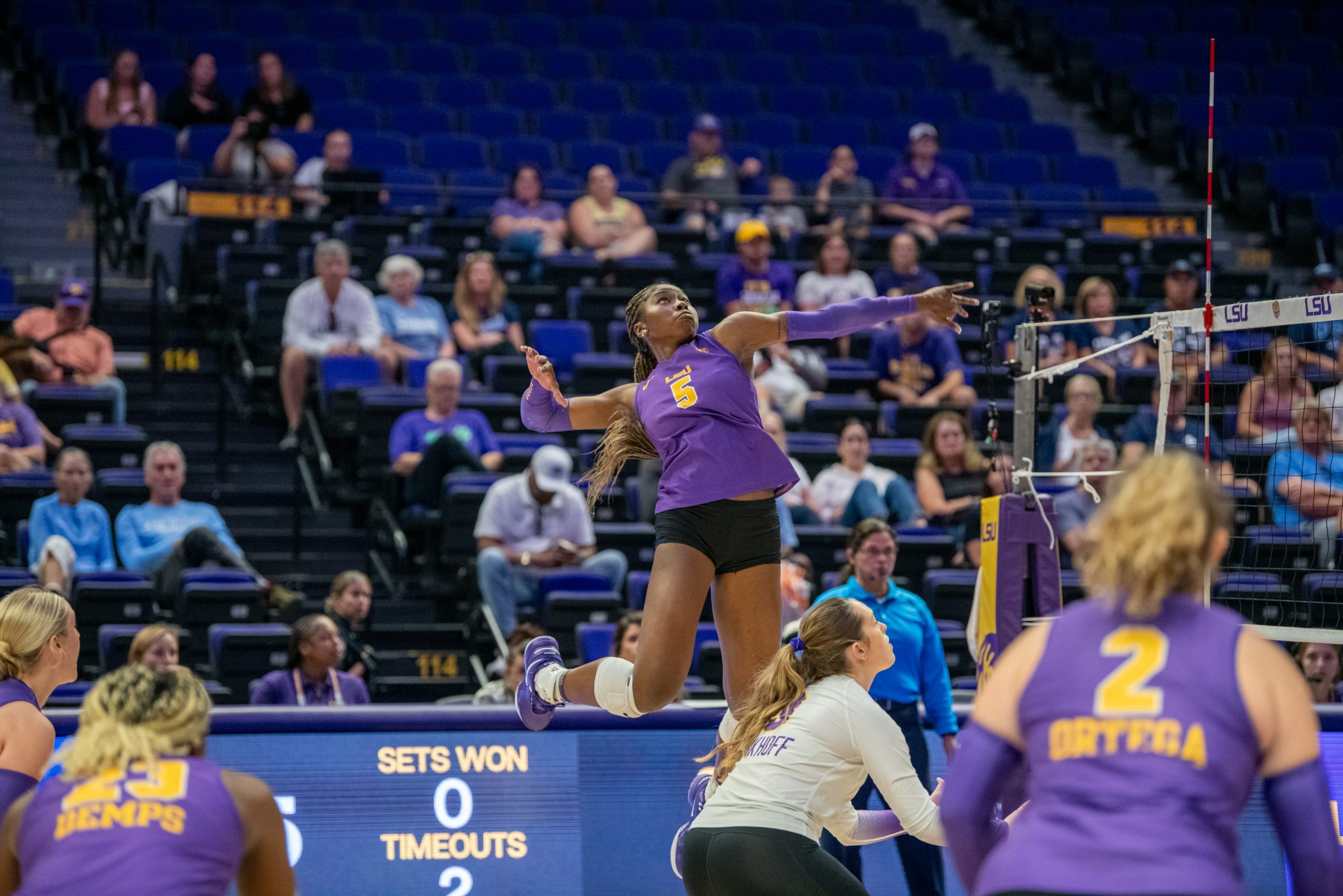 PHOTOS: LSU volleyball goes 2-1 in home tournament