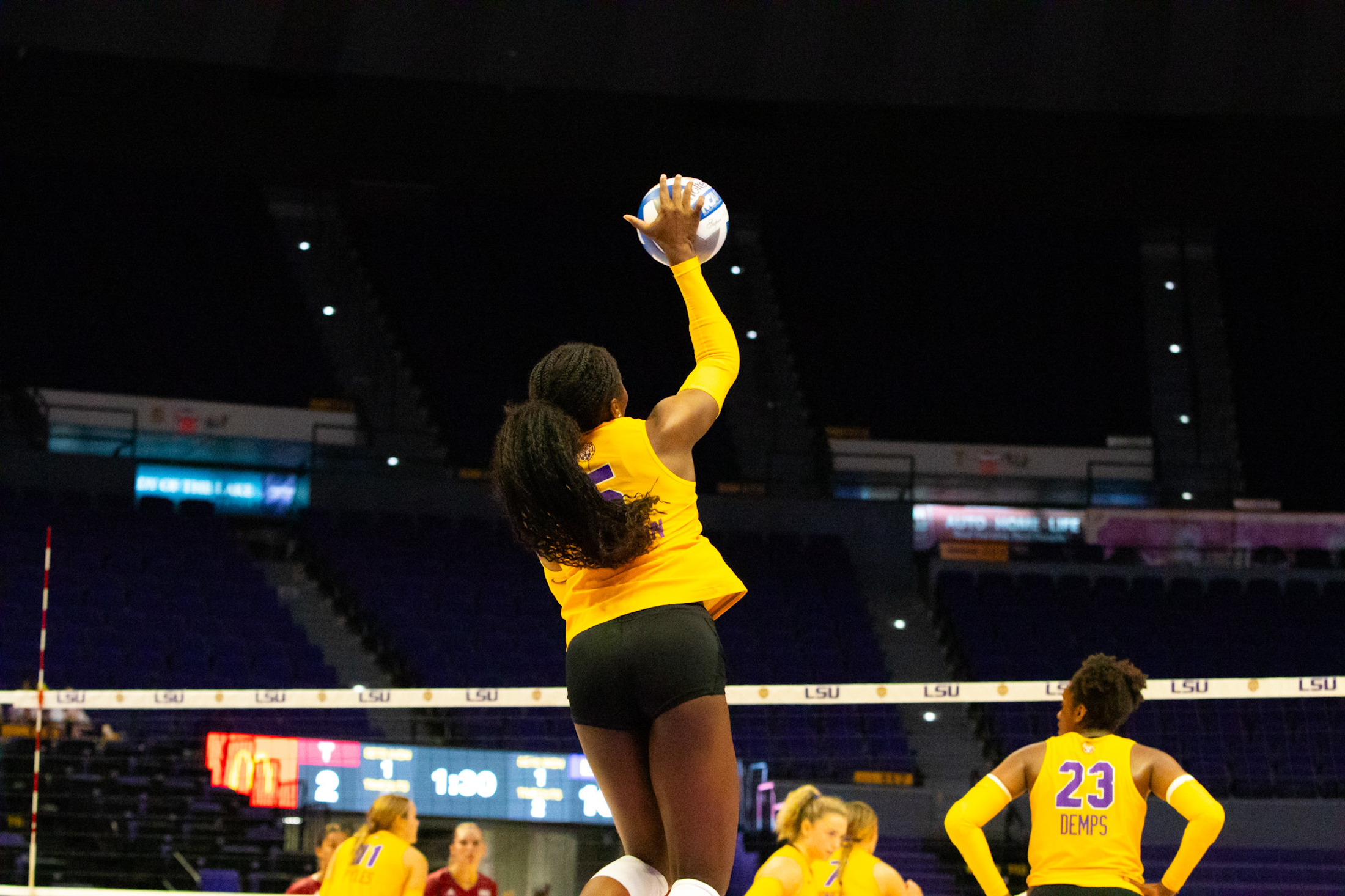 PHOTOS: LSU volleyball falls to Troy 3-2