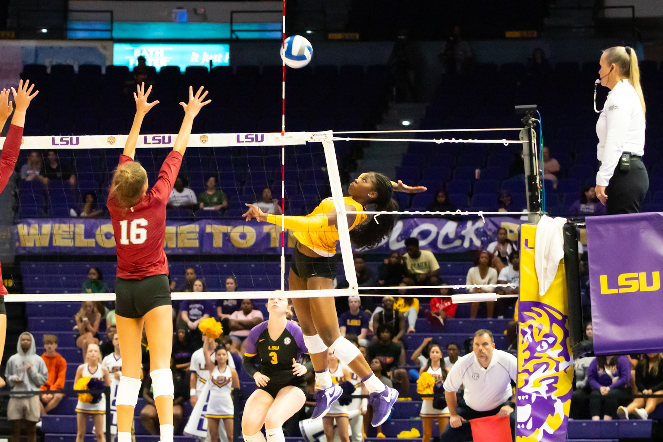 PHOTOS: LSU volleyball falls to Troy 3-2