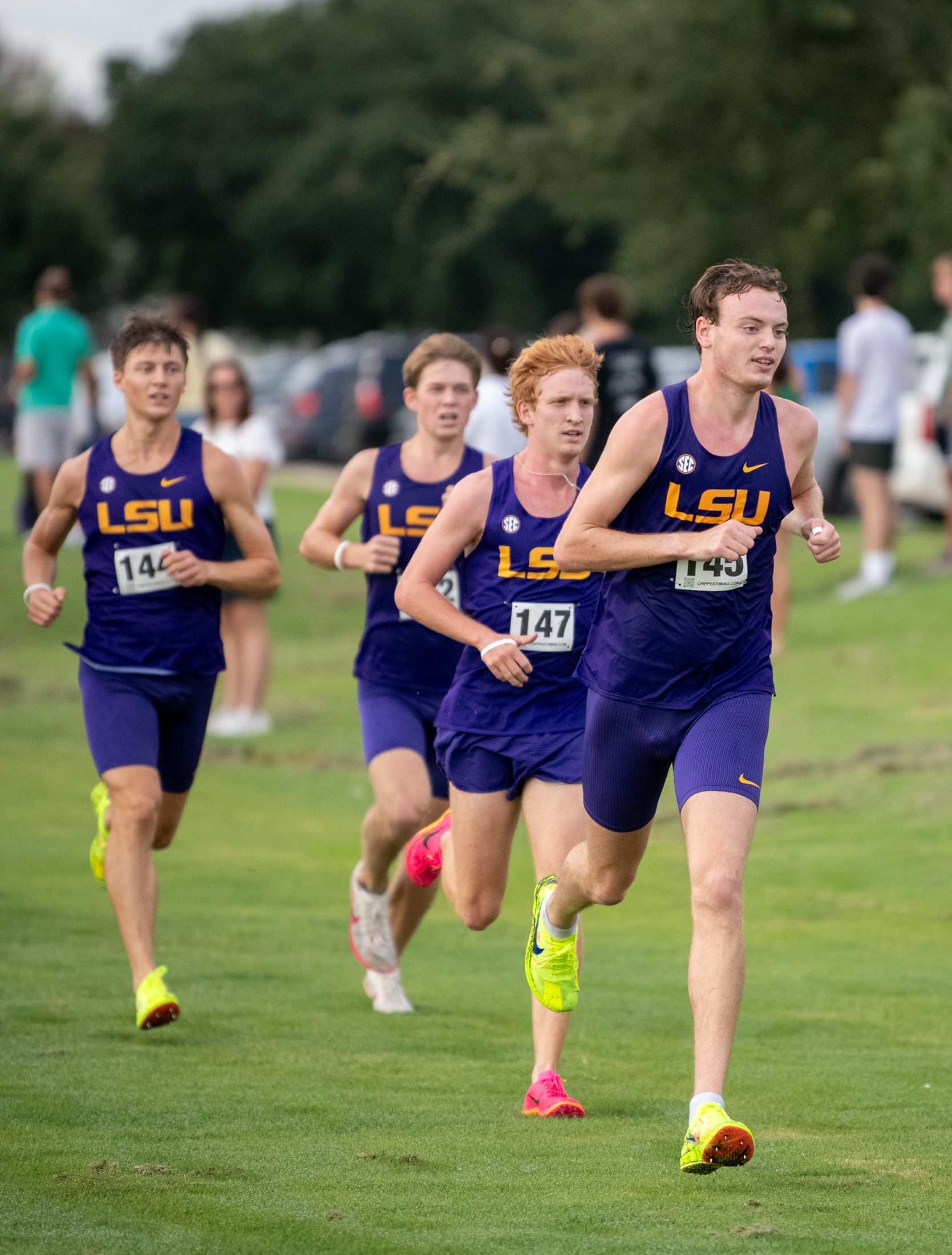 PHOTOS: LSU men's cross country runs in LSU invitational