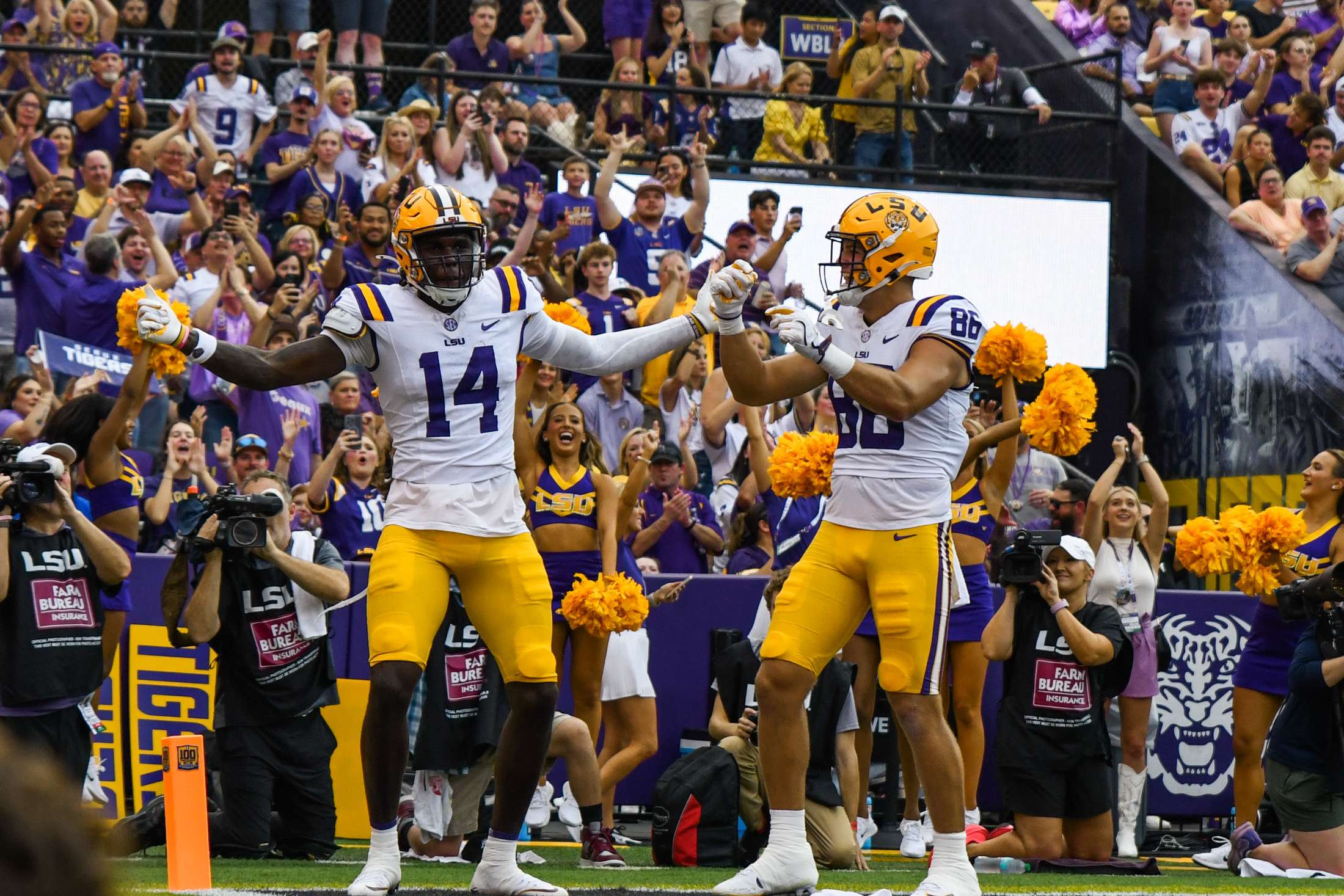 PHOTOS: LSU football defeats Nicholls 44-21