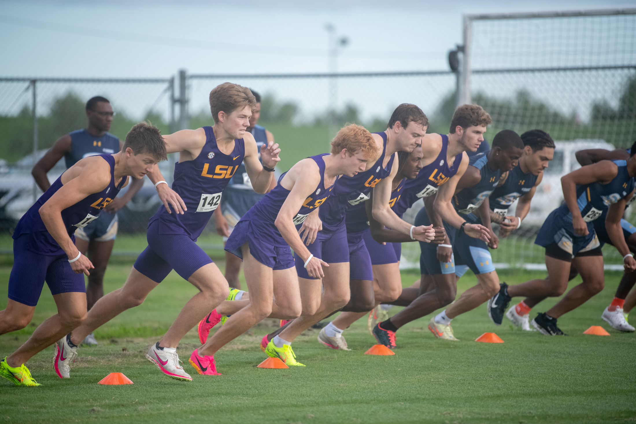 PHOTOS: LSU men's cross country runs in LSU invitational