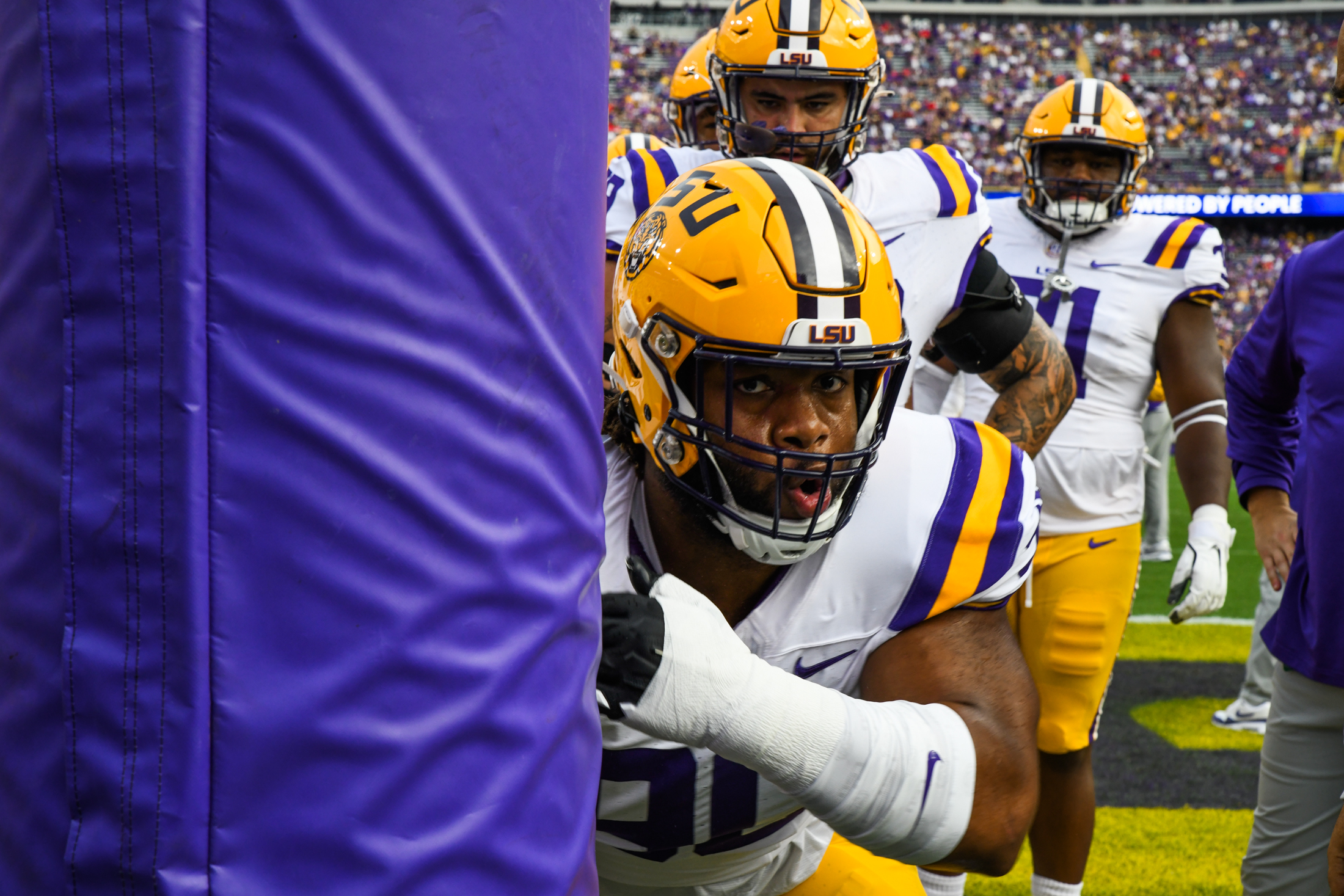 PHOTOS: LSU football defeats Nicholls 44-21