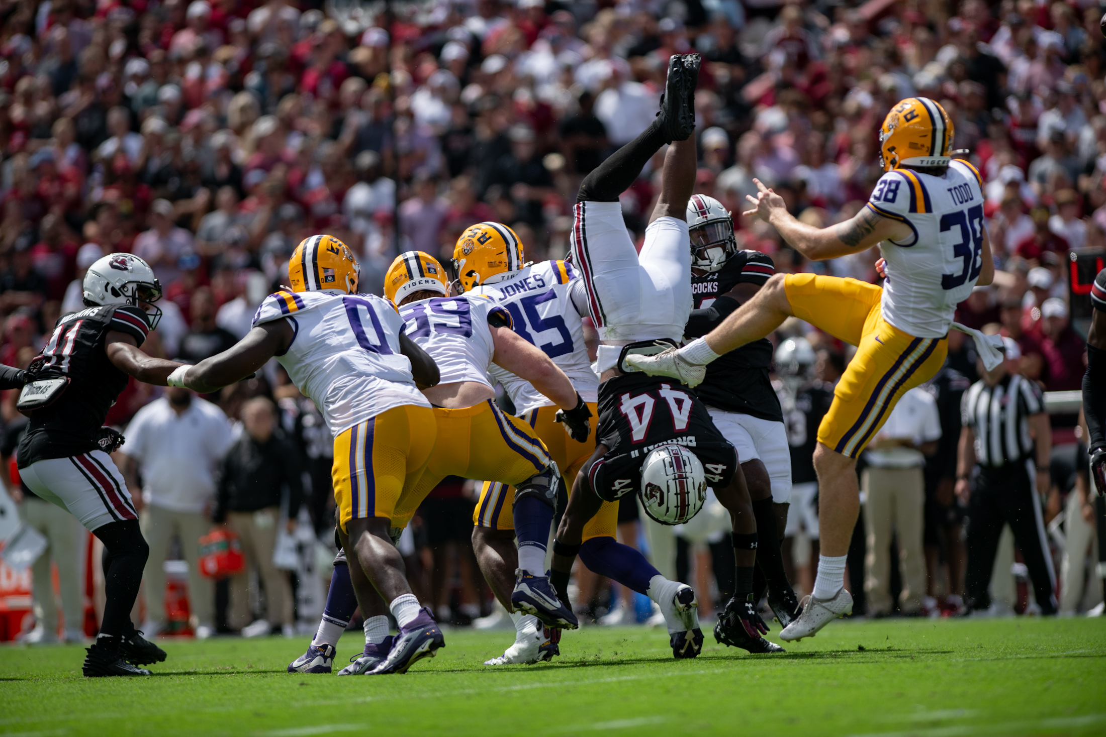 PHOTOS: LSU football beats South Carolina 36-33 on the road