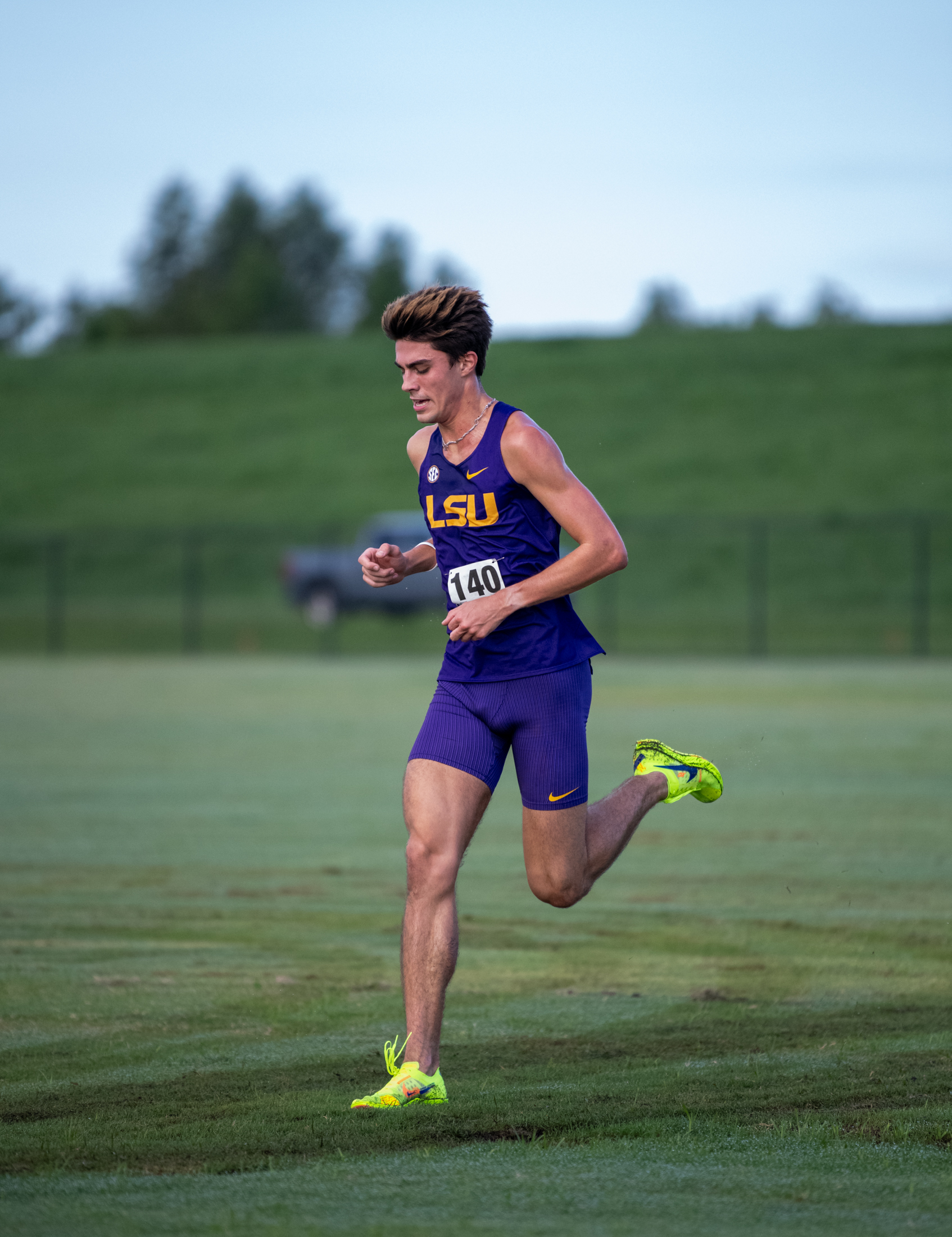 PHOTOS: LSU men's cross country runs in LSU invitational