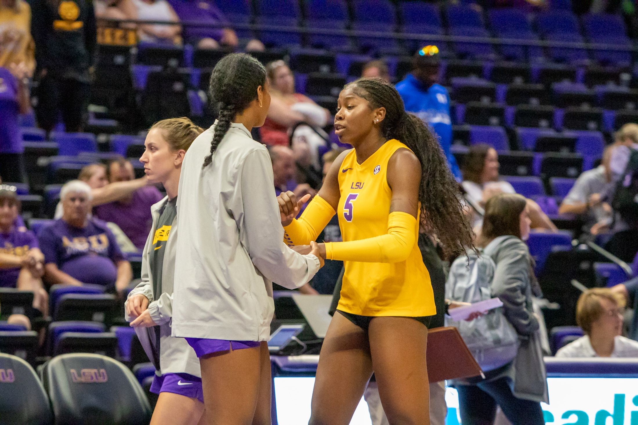 PHOTOS: LSU volleyball falls to Troy 3-2