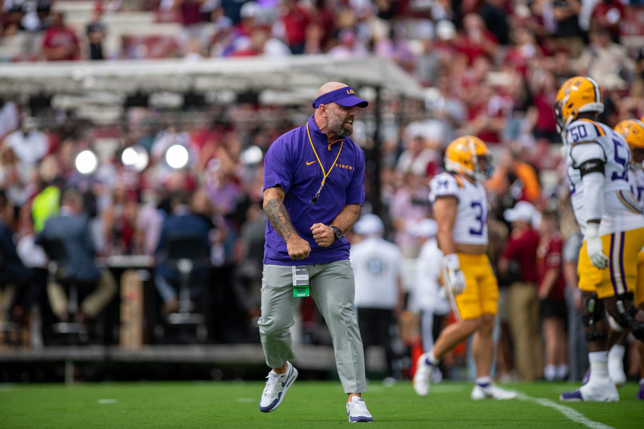 PHOTOS: LSU football beats South Carolina 36-33 on the road