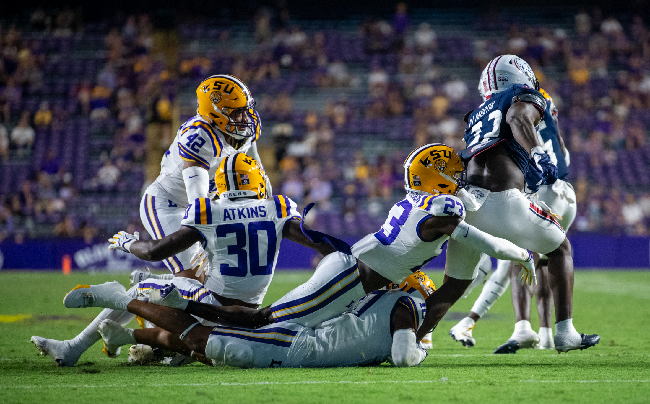 PHOTOS: LSU football beats South Alabama 42-10