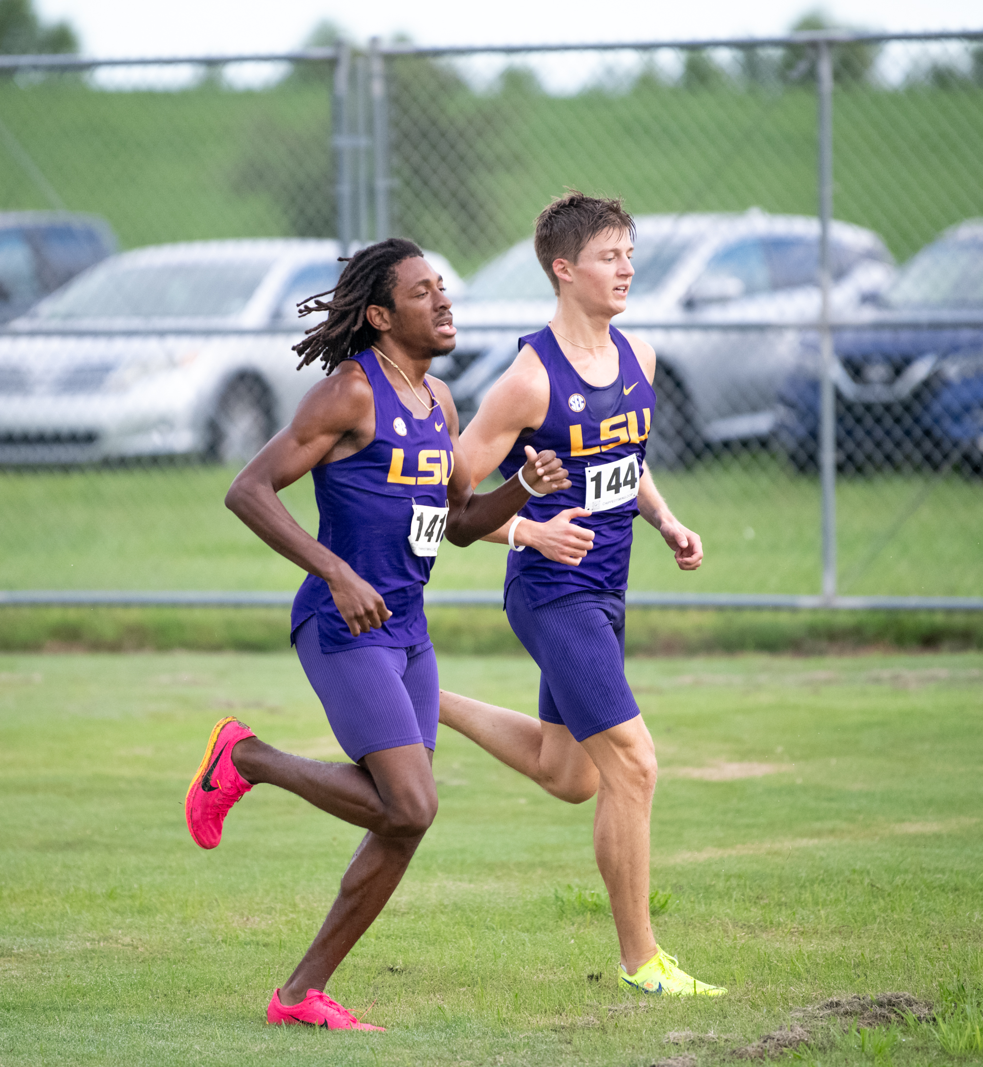 PHOTOS: LSU men's cross country runs in LSU invitational