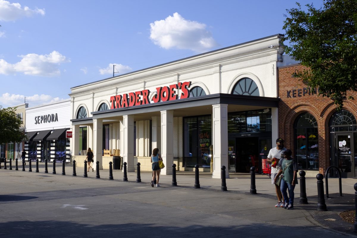 Customers return to Trader Joe's Baton Rouge location on Friday Sept. 20, 2024.&#160;Damage from Hurricane Francine closed the store for more than a week, beginning on Wednesday, Sept. 11.&#160;