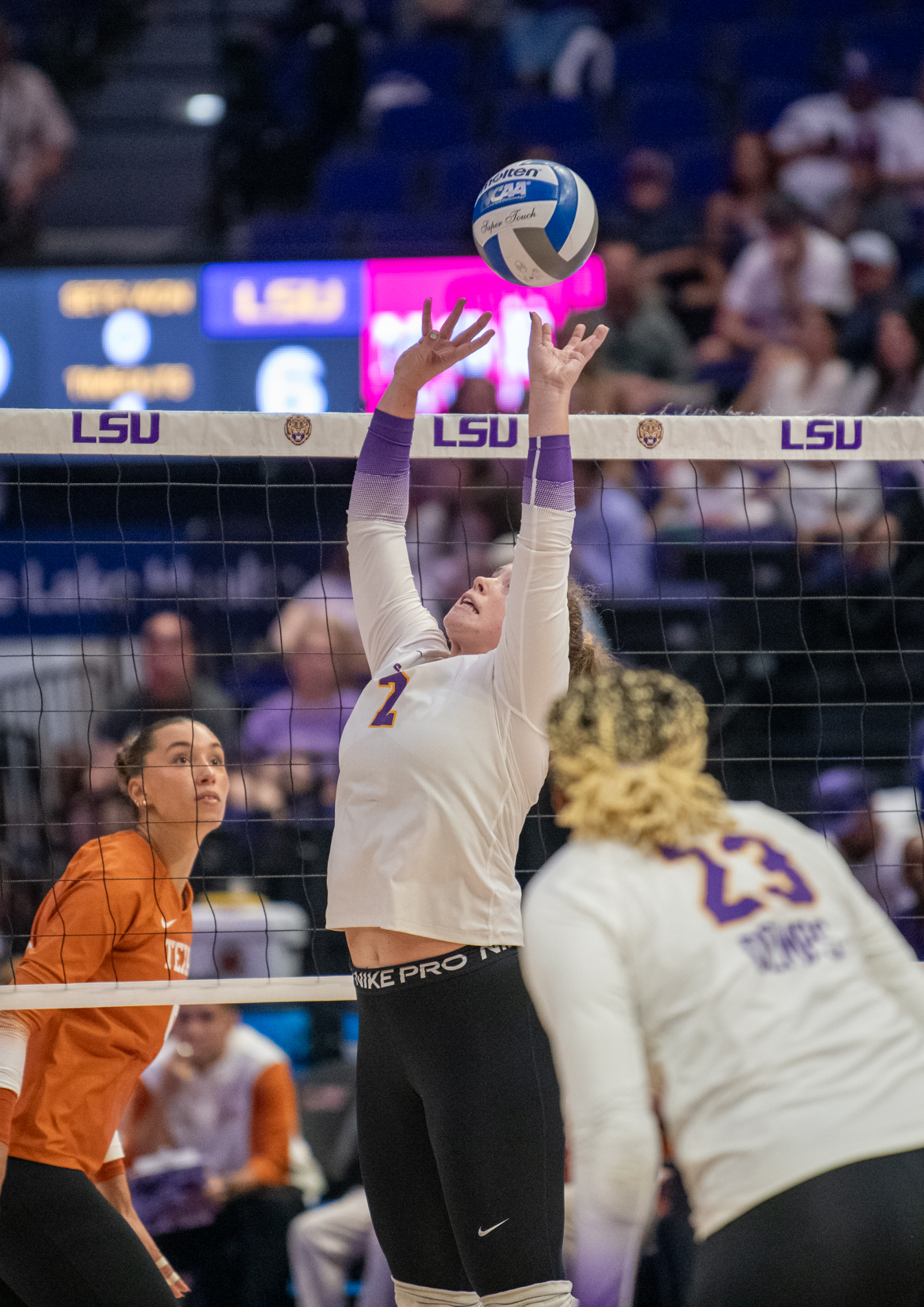 PHOTOS: LSU volleyball falls to Texas 3-0