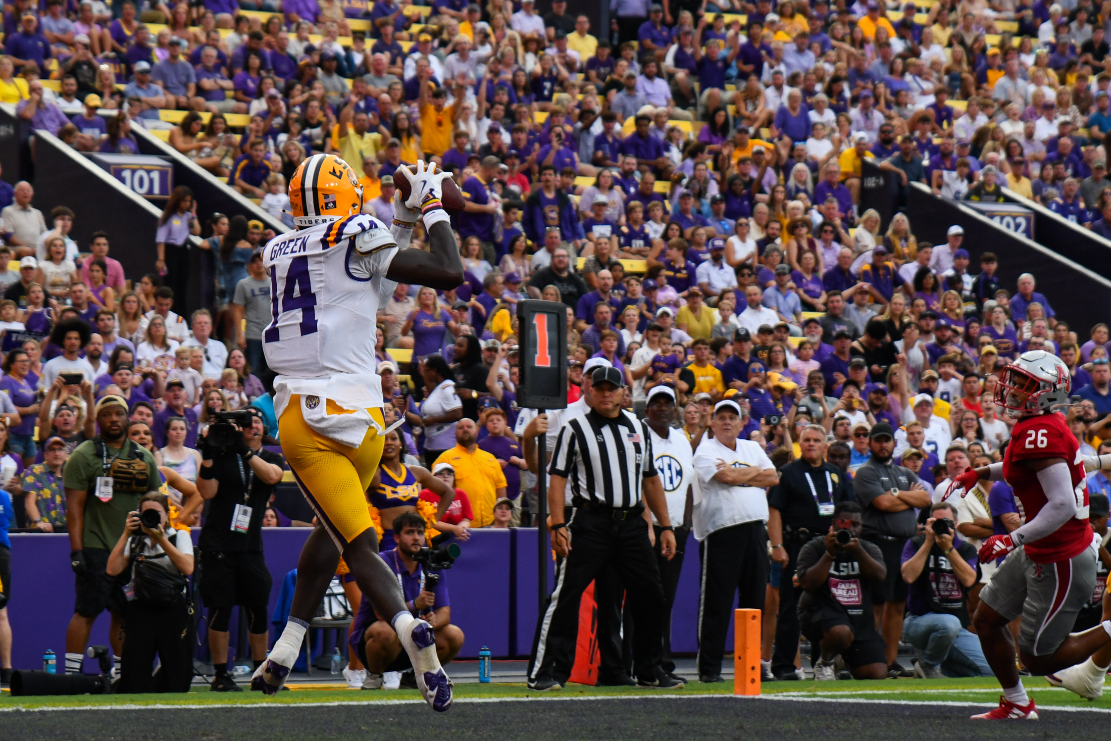 PHOTOS: LSU football defeats Nicholls 44-21