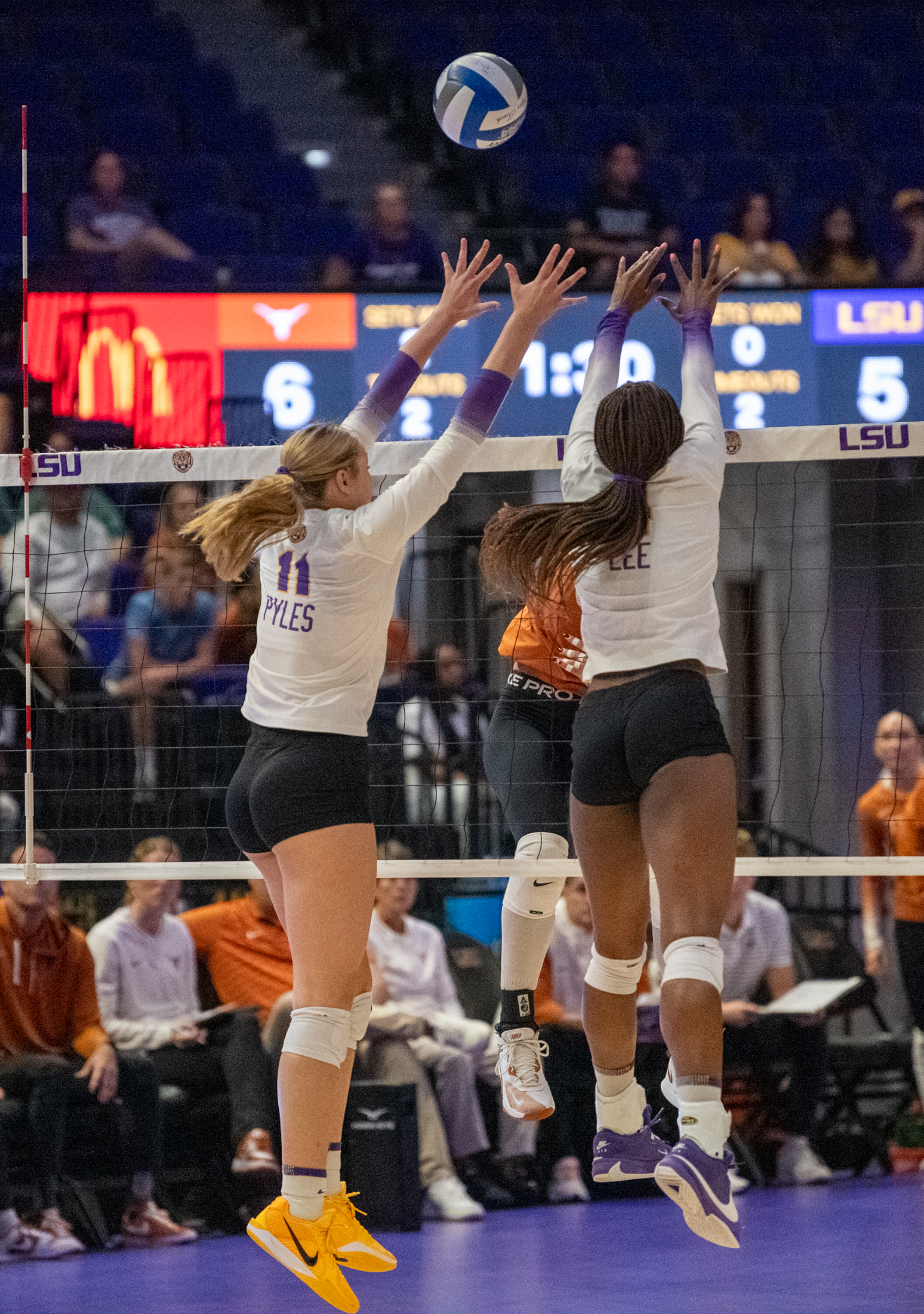 PHOTOS: LSU volleyball falls to Texas 3-0