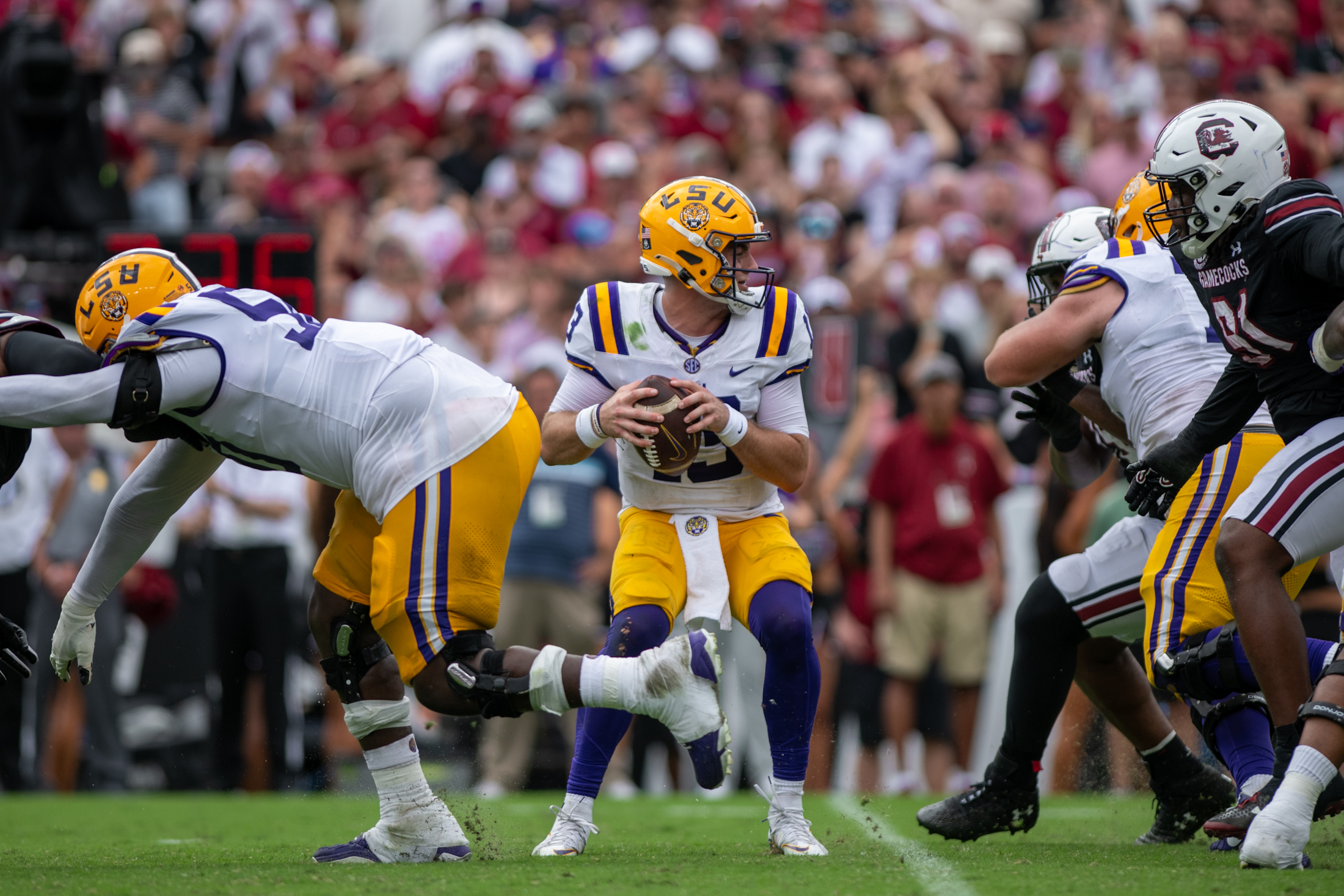 PHOTOS: LSU football beats South Carolina 36-33 on the road