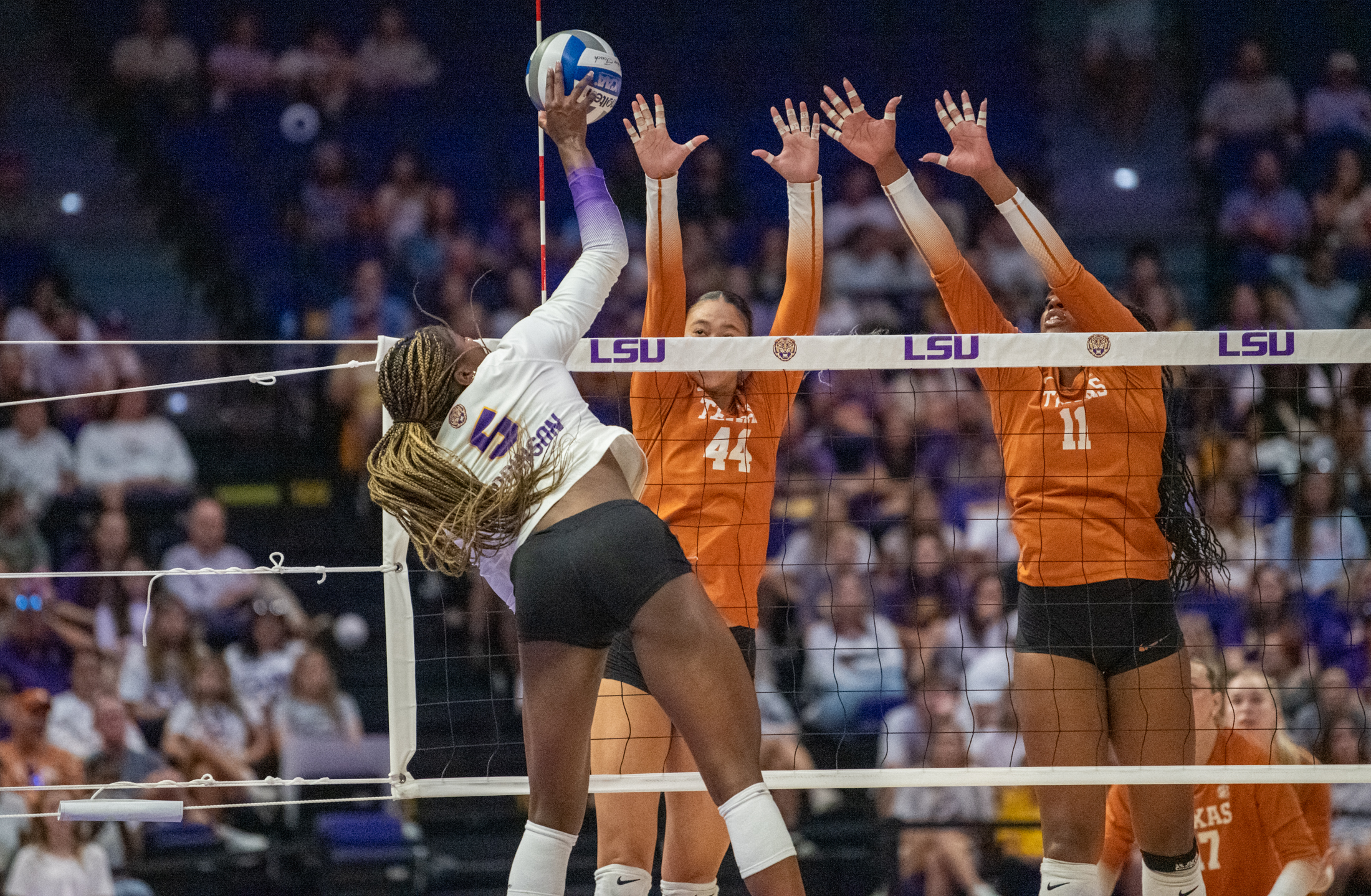 PHOTOS: LSU volleyball falls to Texas 3-0