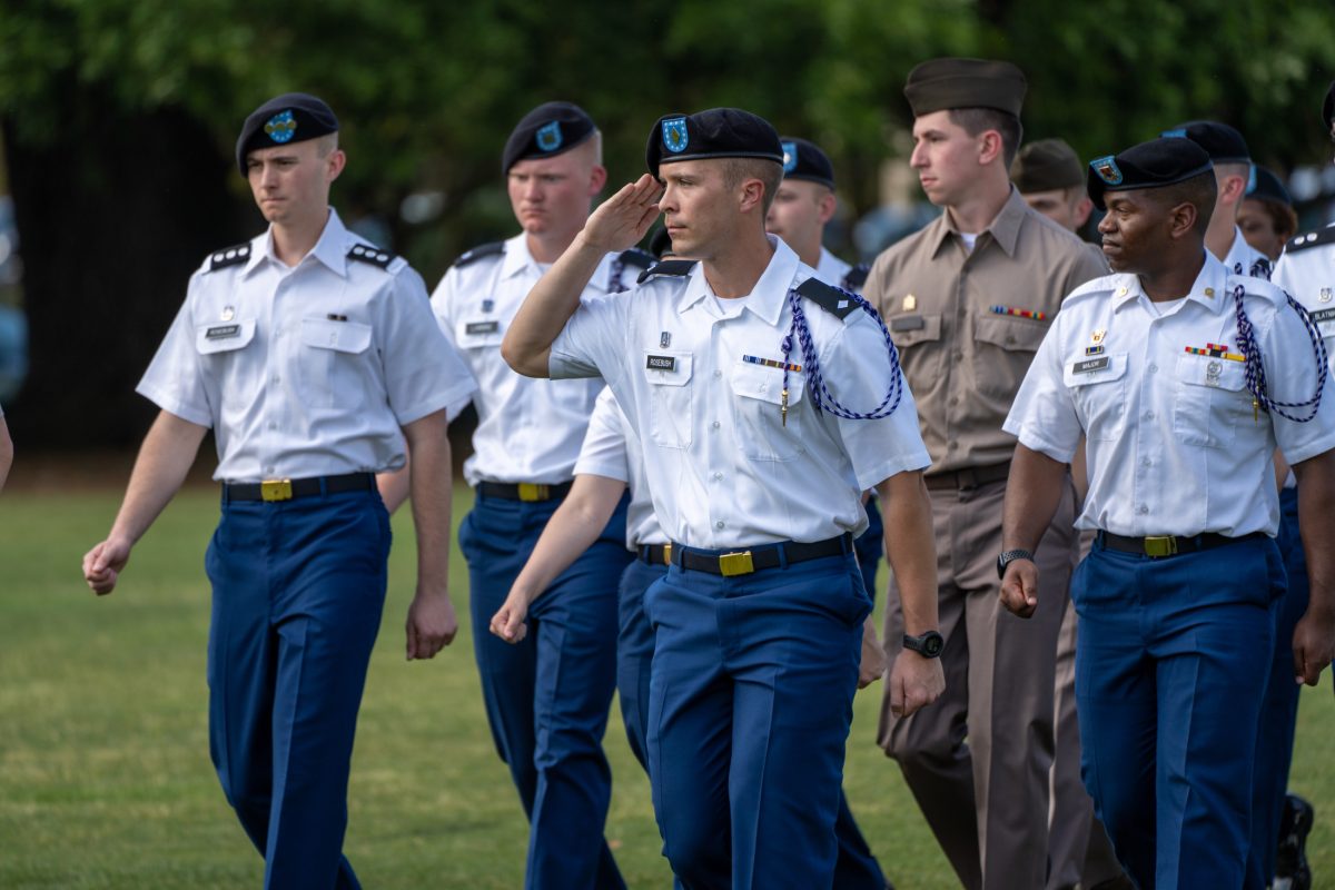 File photo of LSU Corp of Cadets.