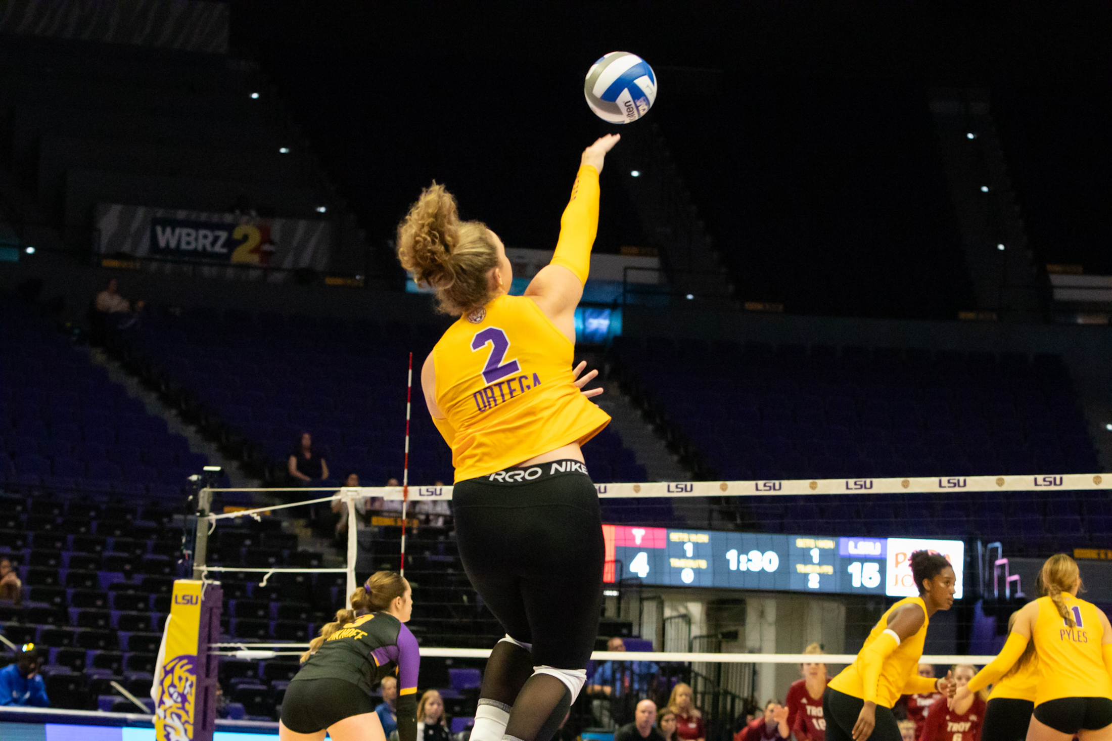 PHOTOS: LSU volleyball falls to Troy 3-2