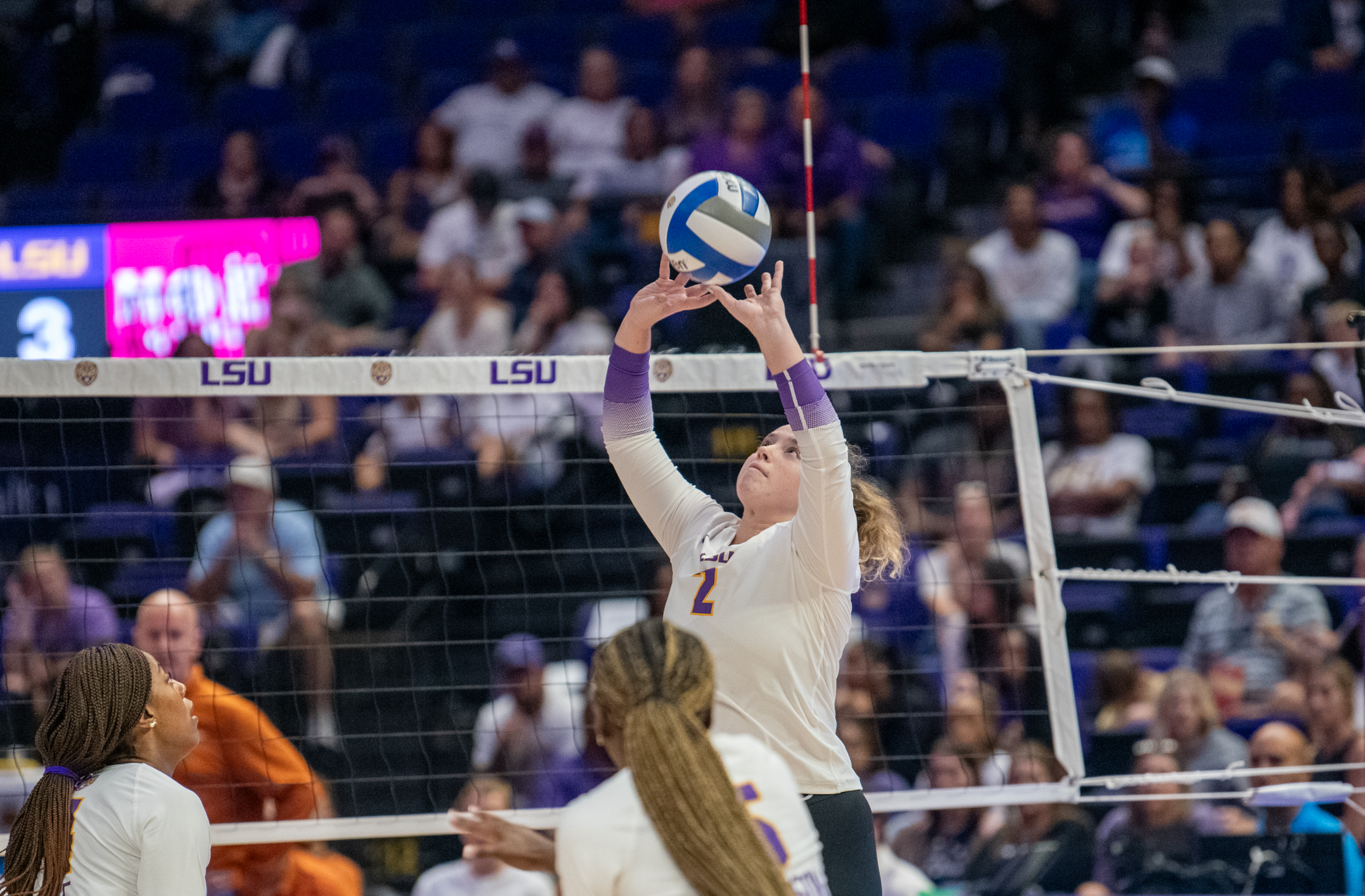 PHOTOS: LSU volleyball falls to Texas 3-0