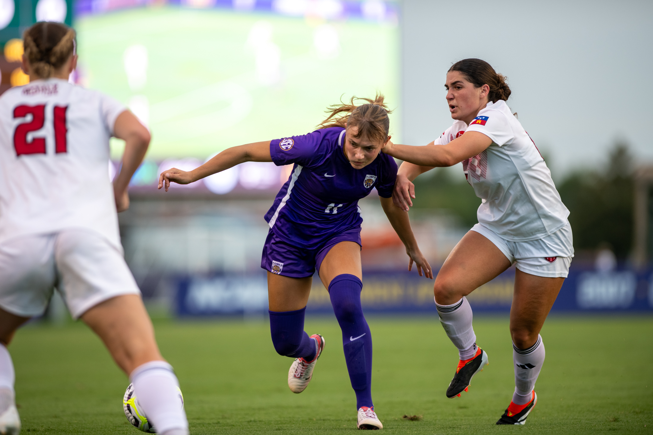 PHOTOS: LSU soccer beats UL Lafayette 3-1