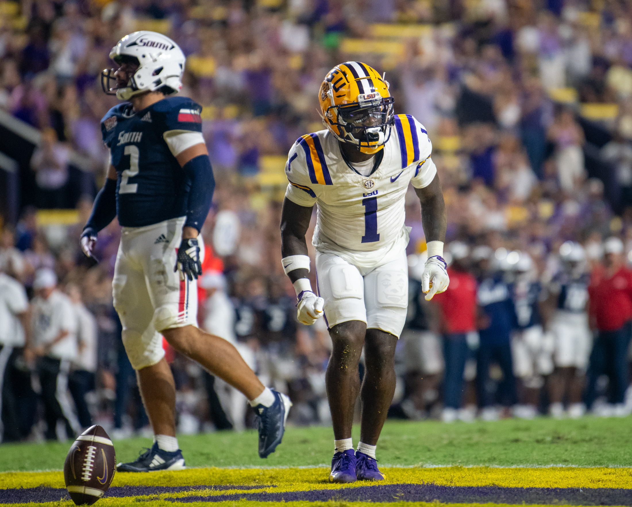 PHOTOS: LSU football beats South Alabama 42-10