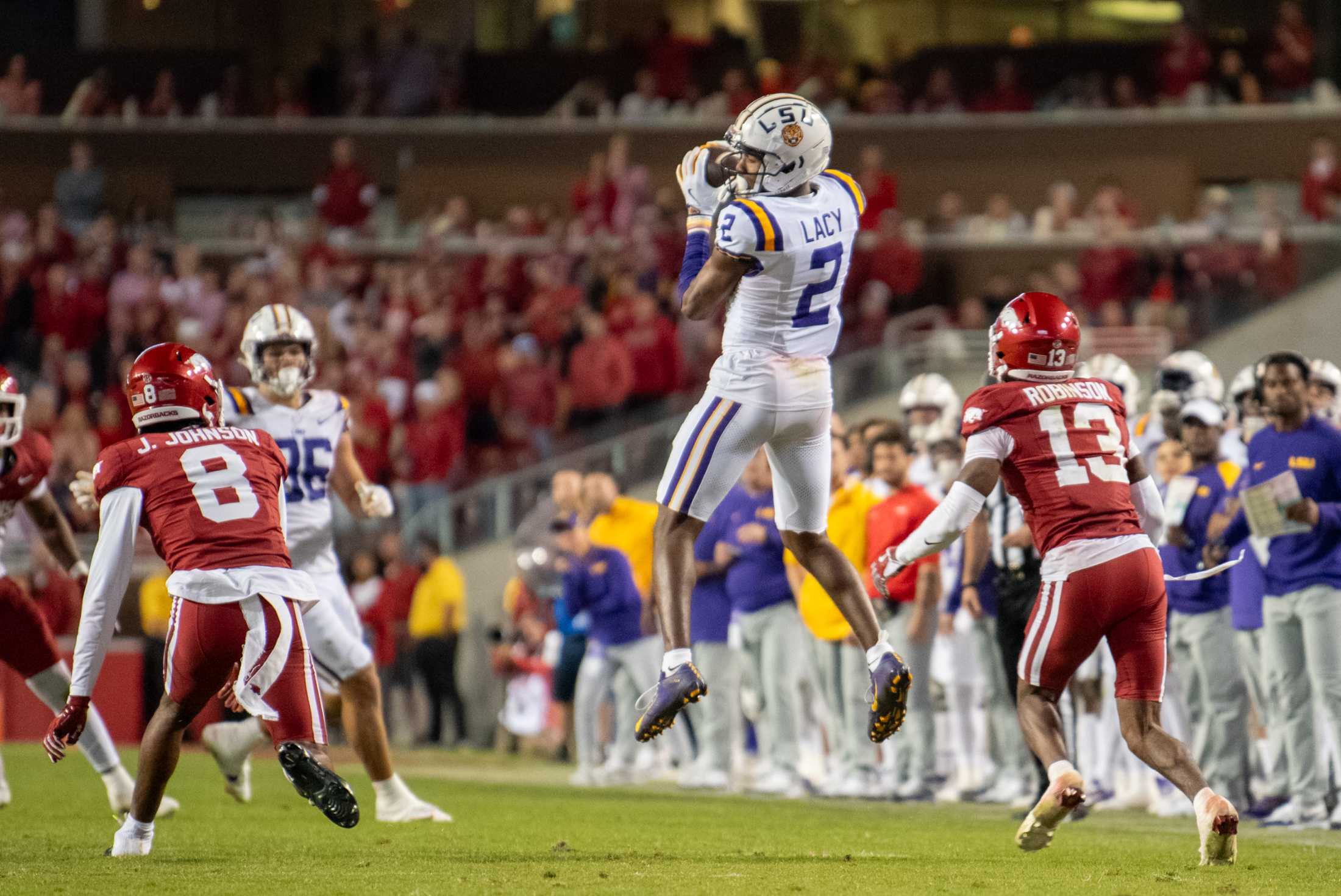 PHOTOS: LSU football beats Arkansas 34-10