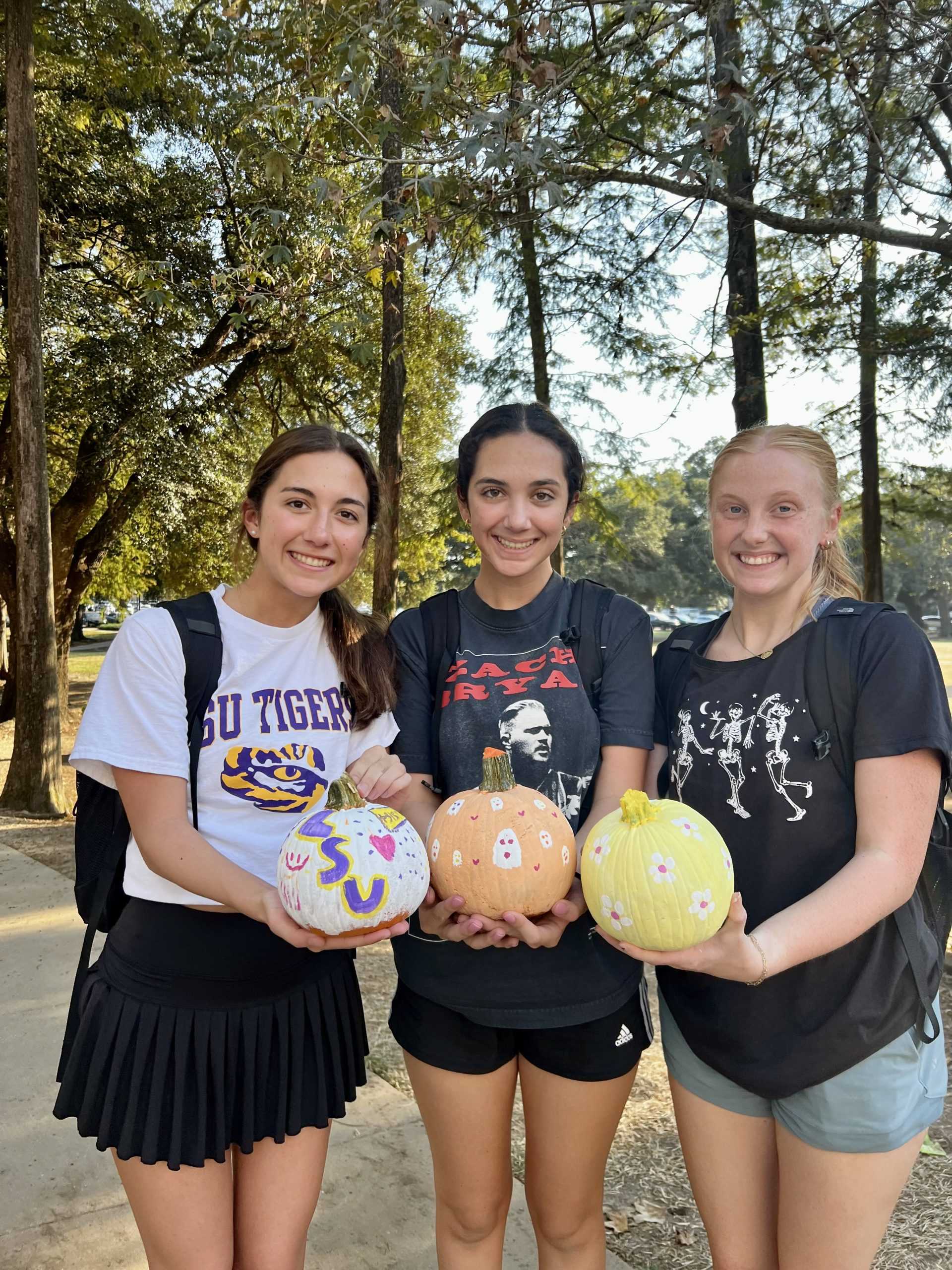 The Agriculture Student Association hosts a pumpkin painting event to spread fall spirit