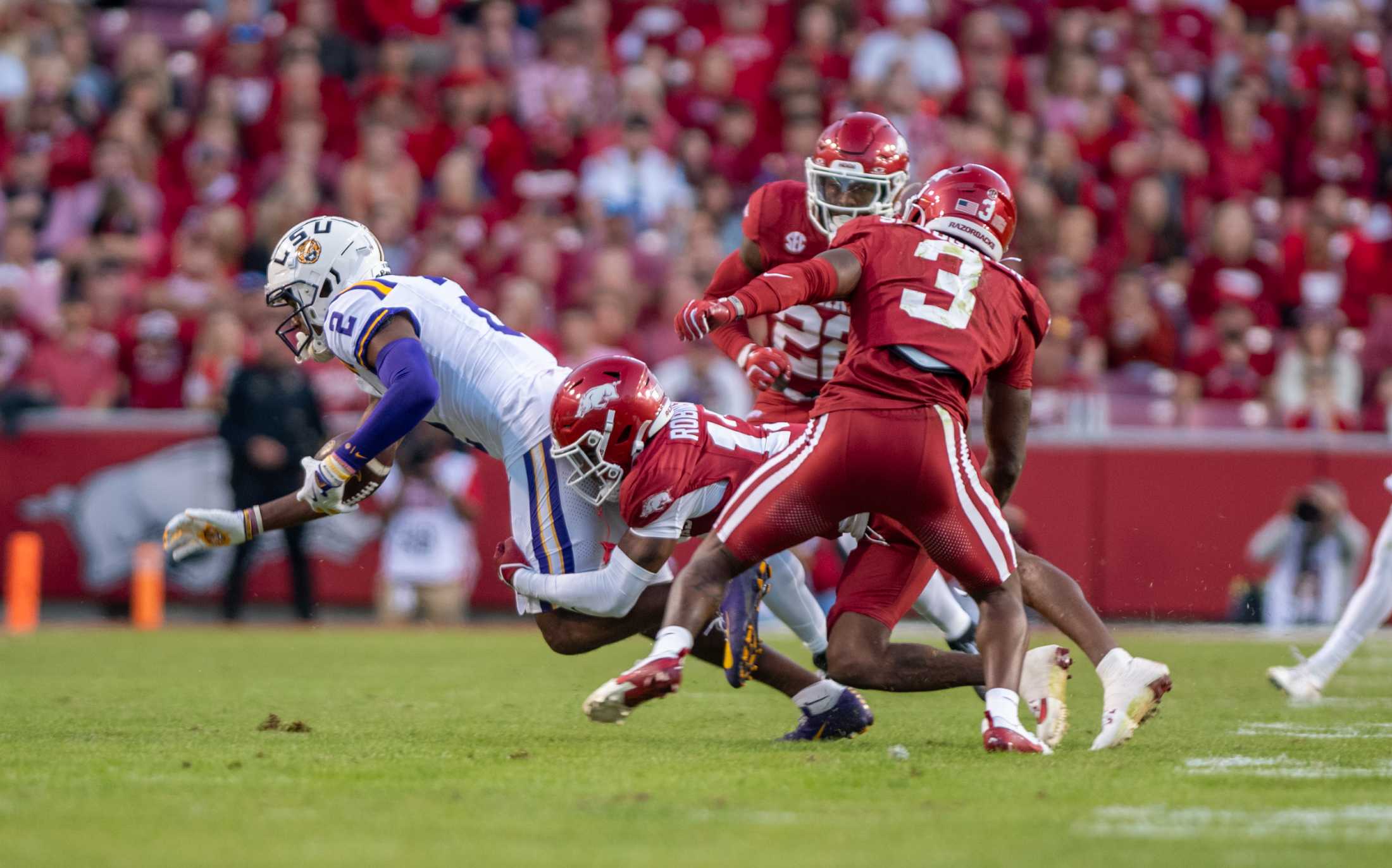 PHOTOS: LSU football beats Arkansas 34-10