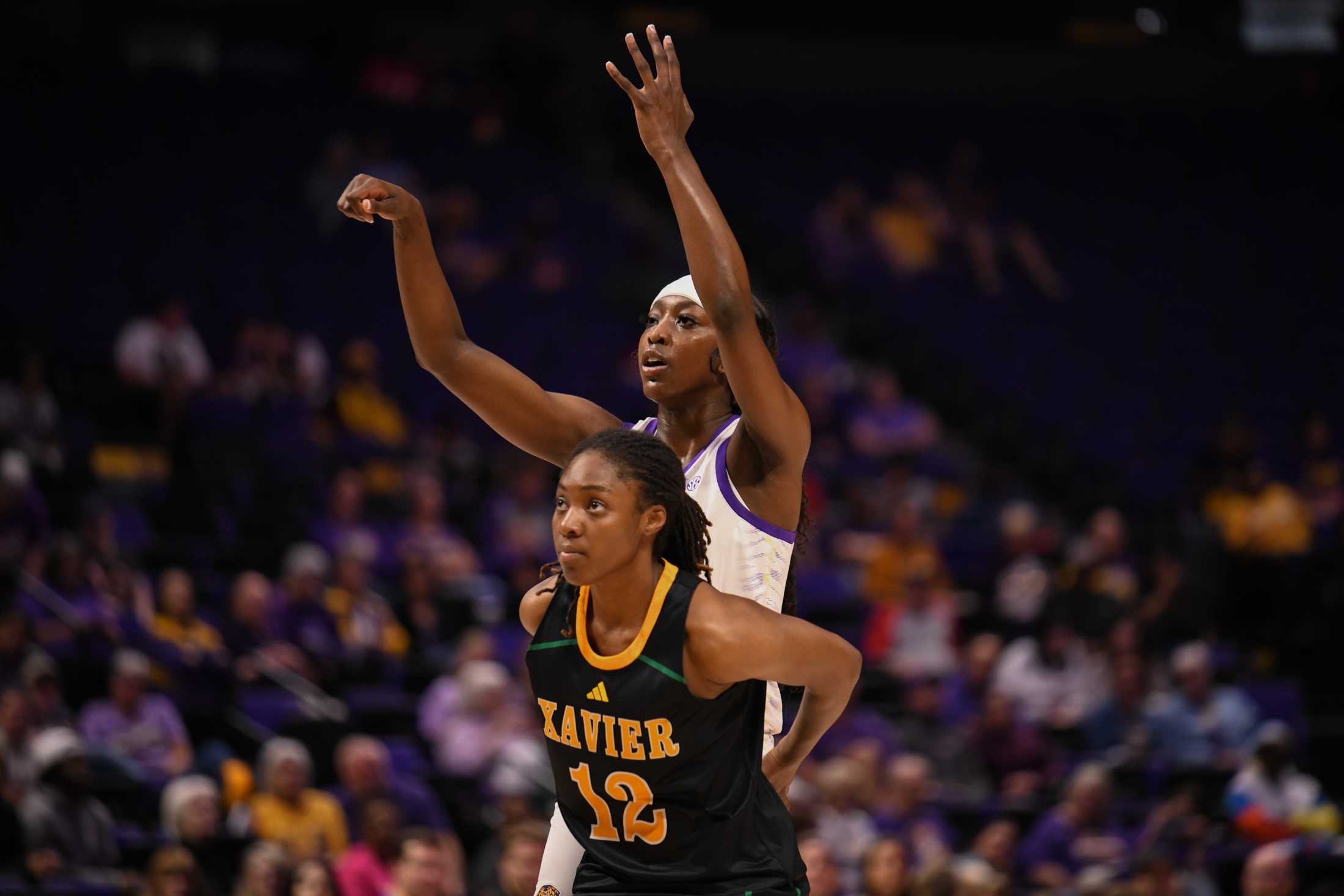 PHOTOS: LSU women's basketball wins 114-53 in exhibition game over Xavier University