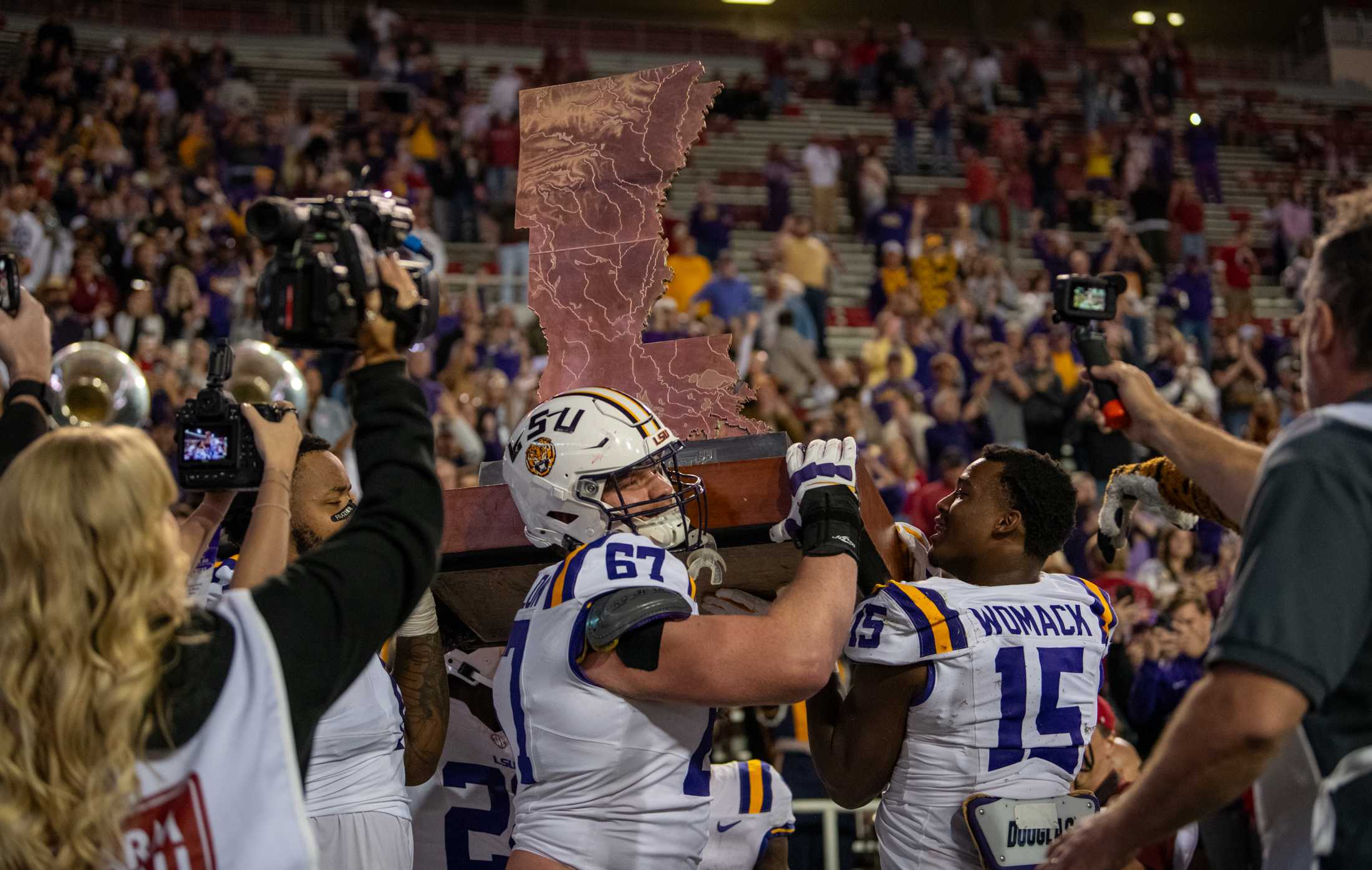 PHOTOS: LSU football beats Arkansas 34-10