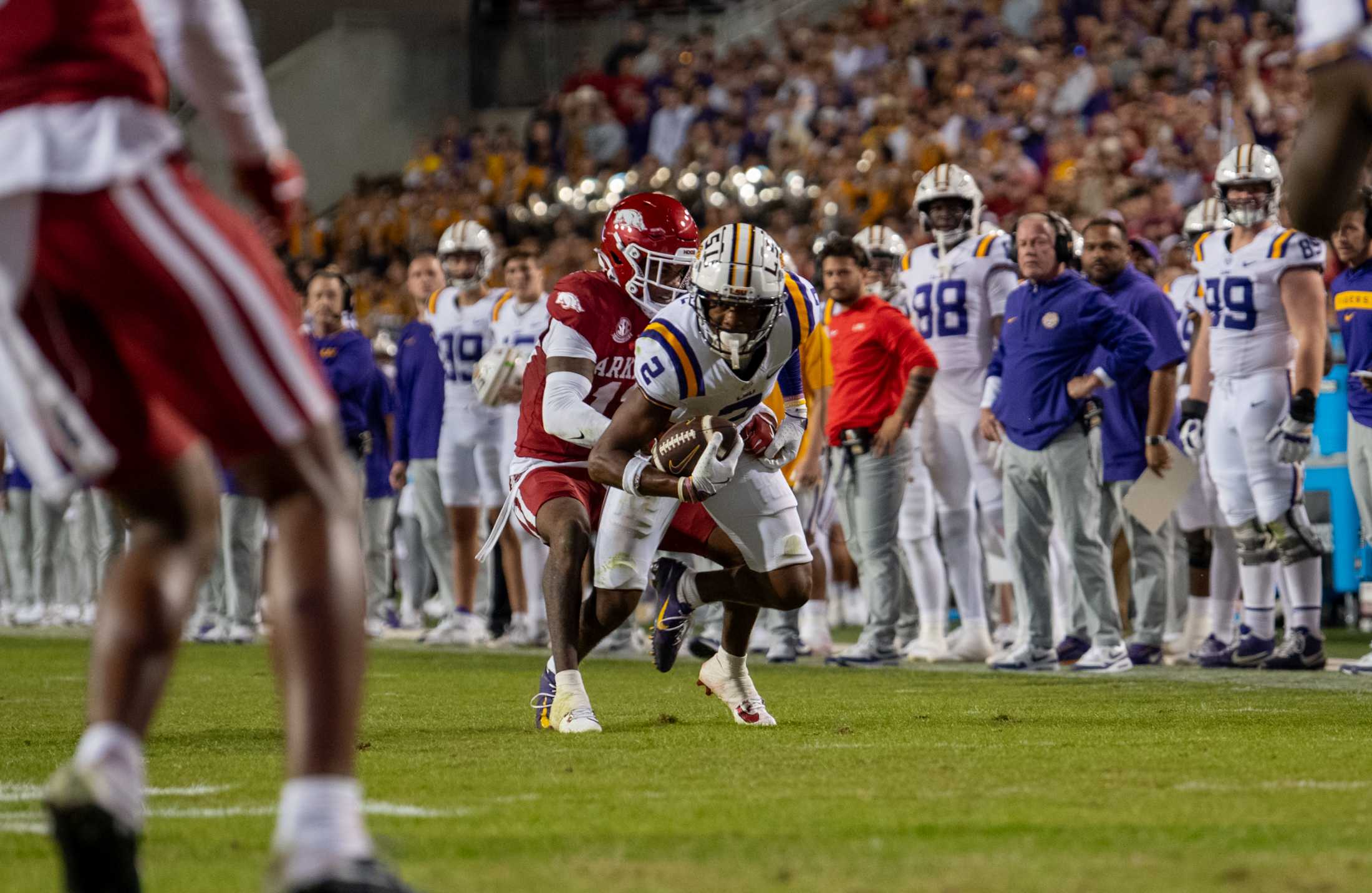 PHOTOS: LSU football beats Arkansas 34-10