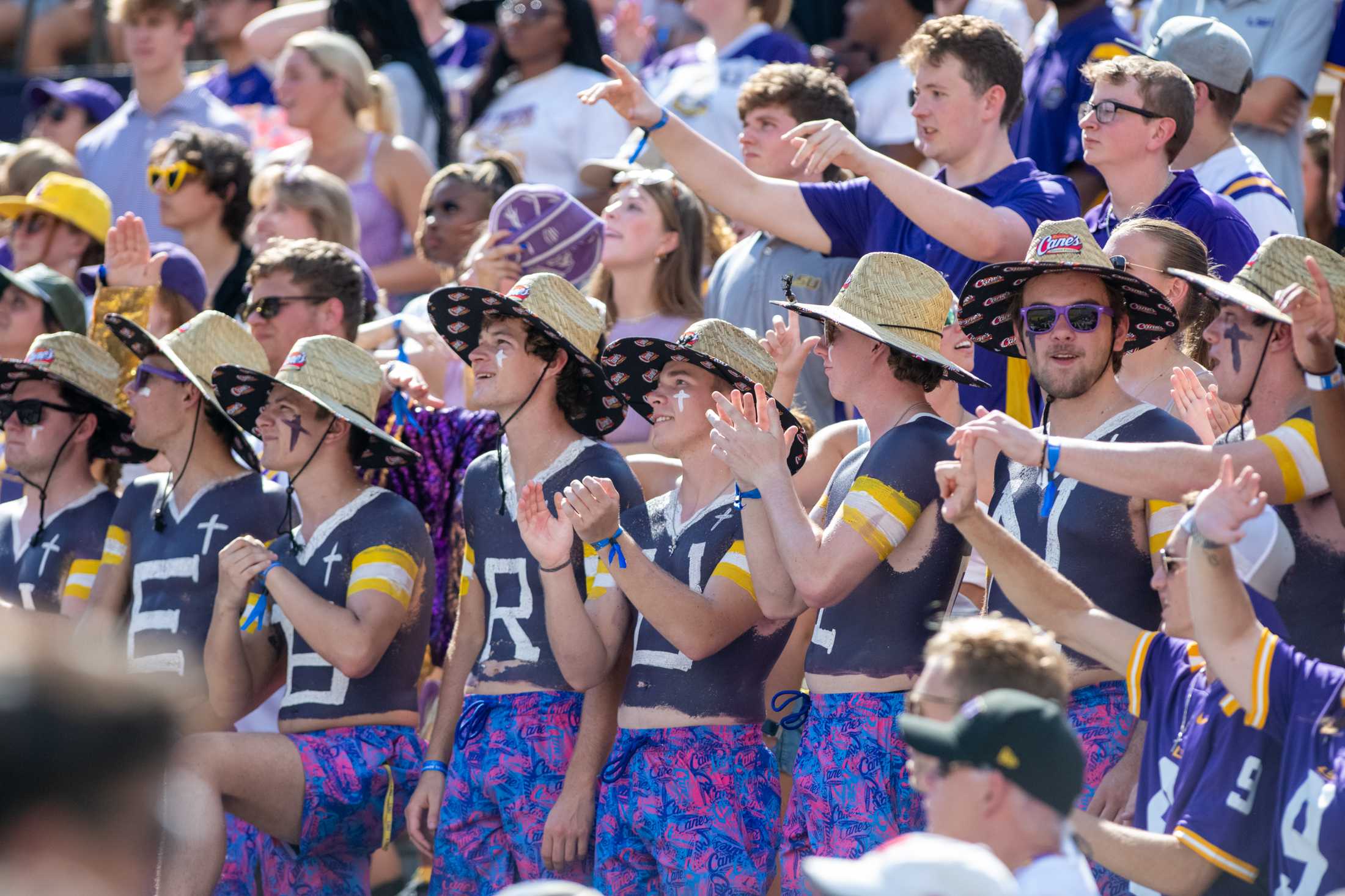 PHOTOS: Get ready for gameday with the LSU Painted Posse