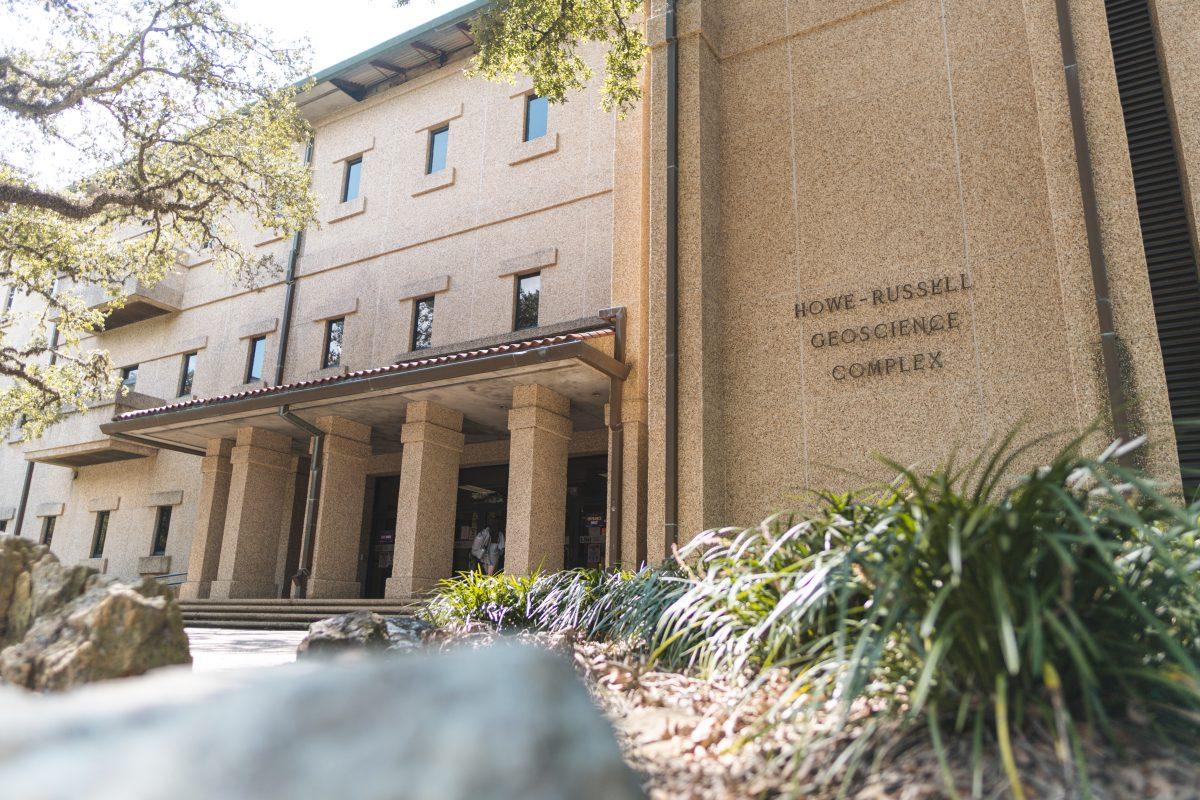 The Howe-Russell Geoscience Complex stands tall on Tuesday, Sept. 21, 2021, on South Campus Drive in Baton Rouge, La.