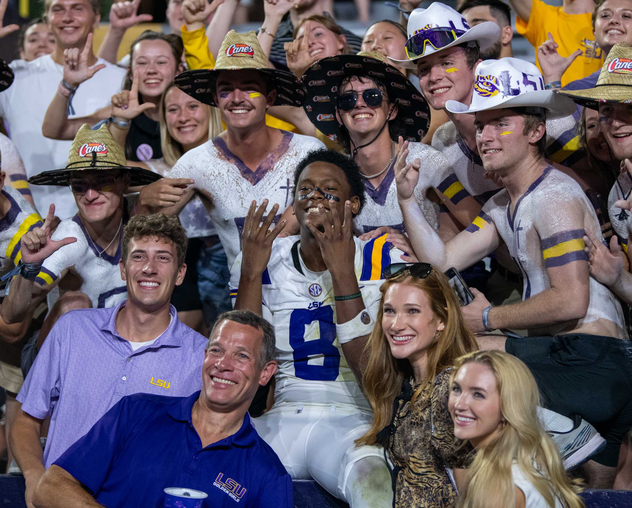 PHOTOS: Get ready for gameday with the LSU Painted Posse