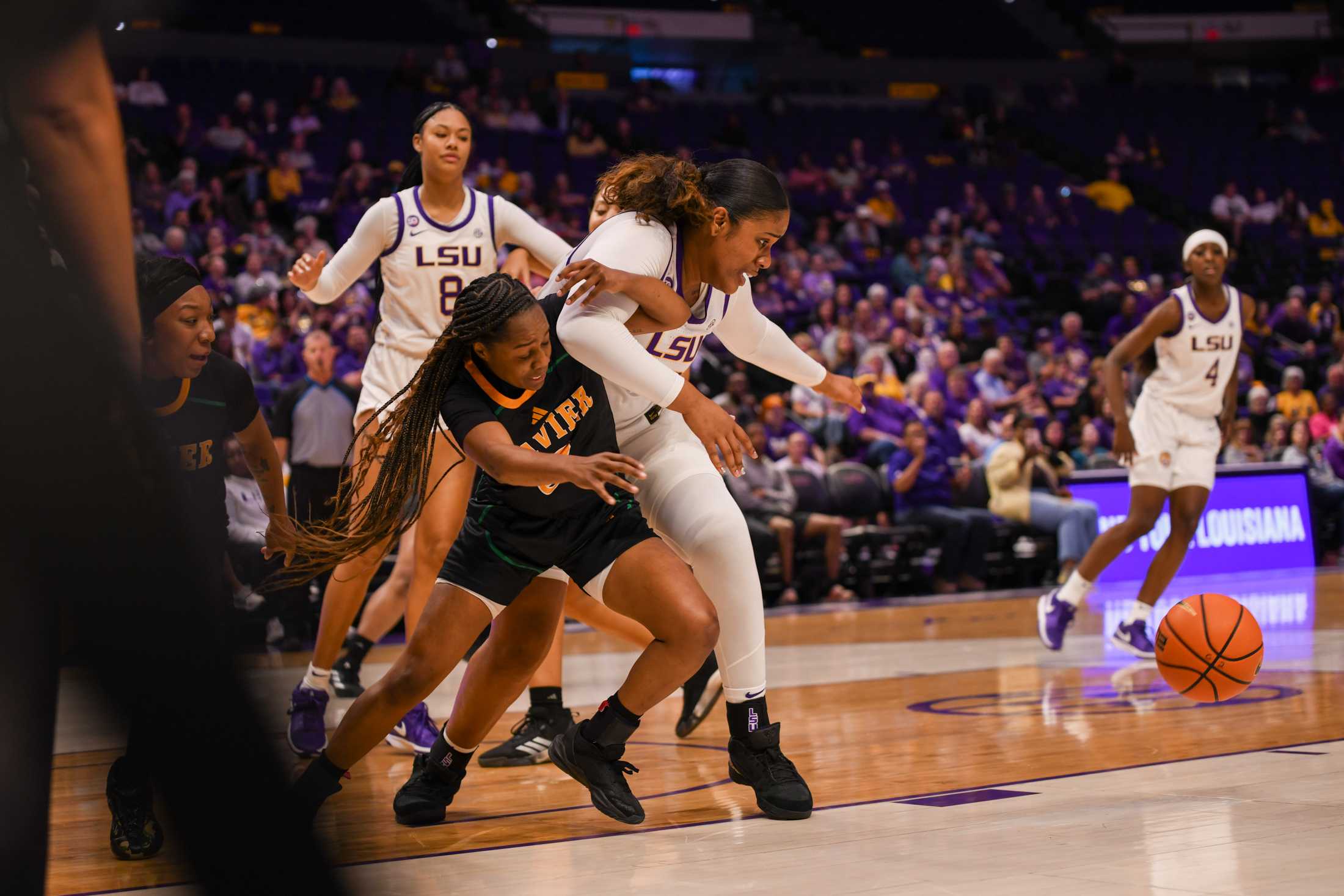 PHOTOS: LSU women's basketball wins 114-53 in exhibition game over Xavier University