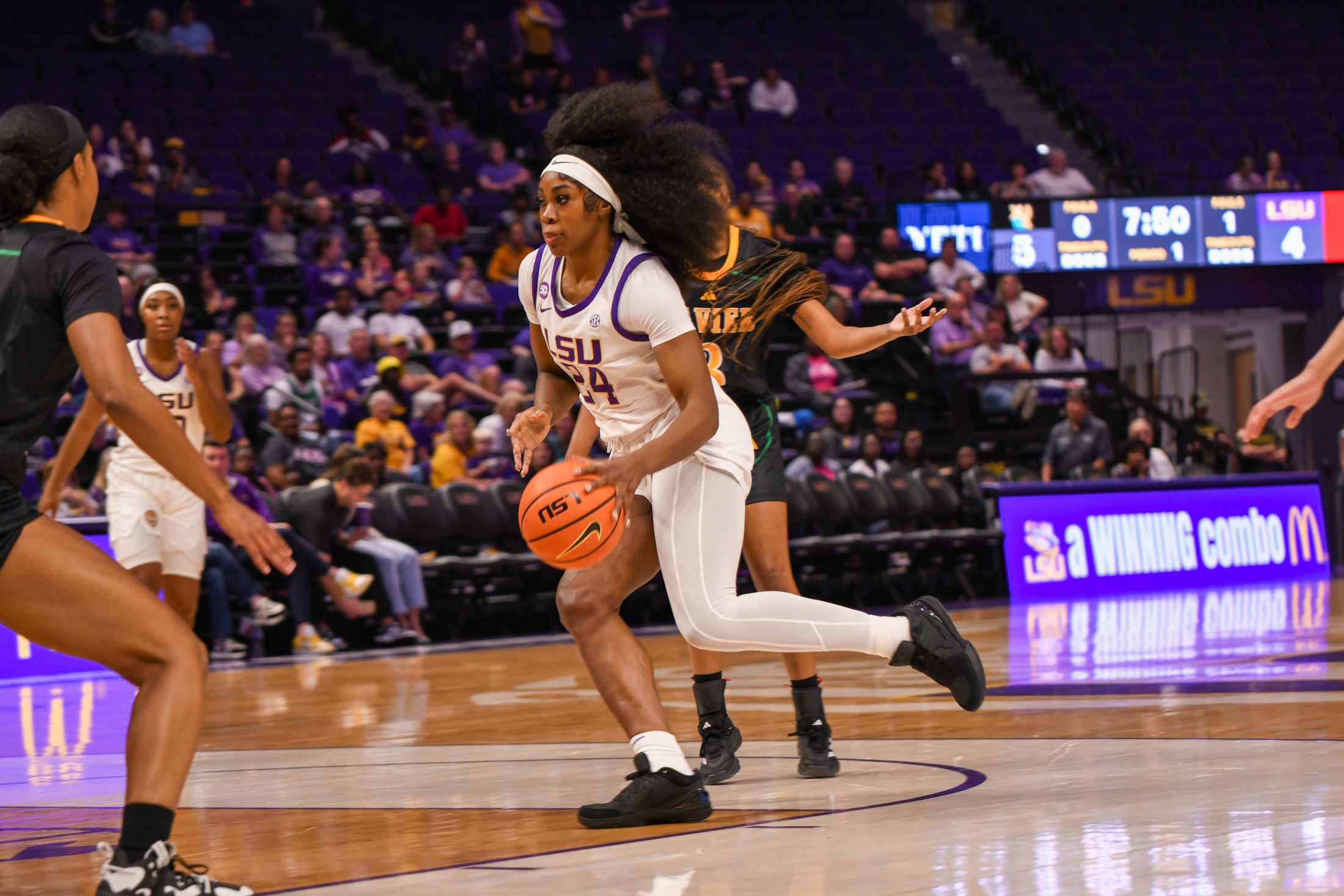 PHOTOS: LSU women's basketball wins 114-53 in exhibition game over Xavier University