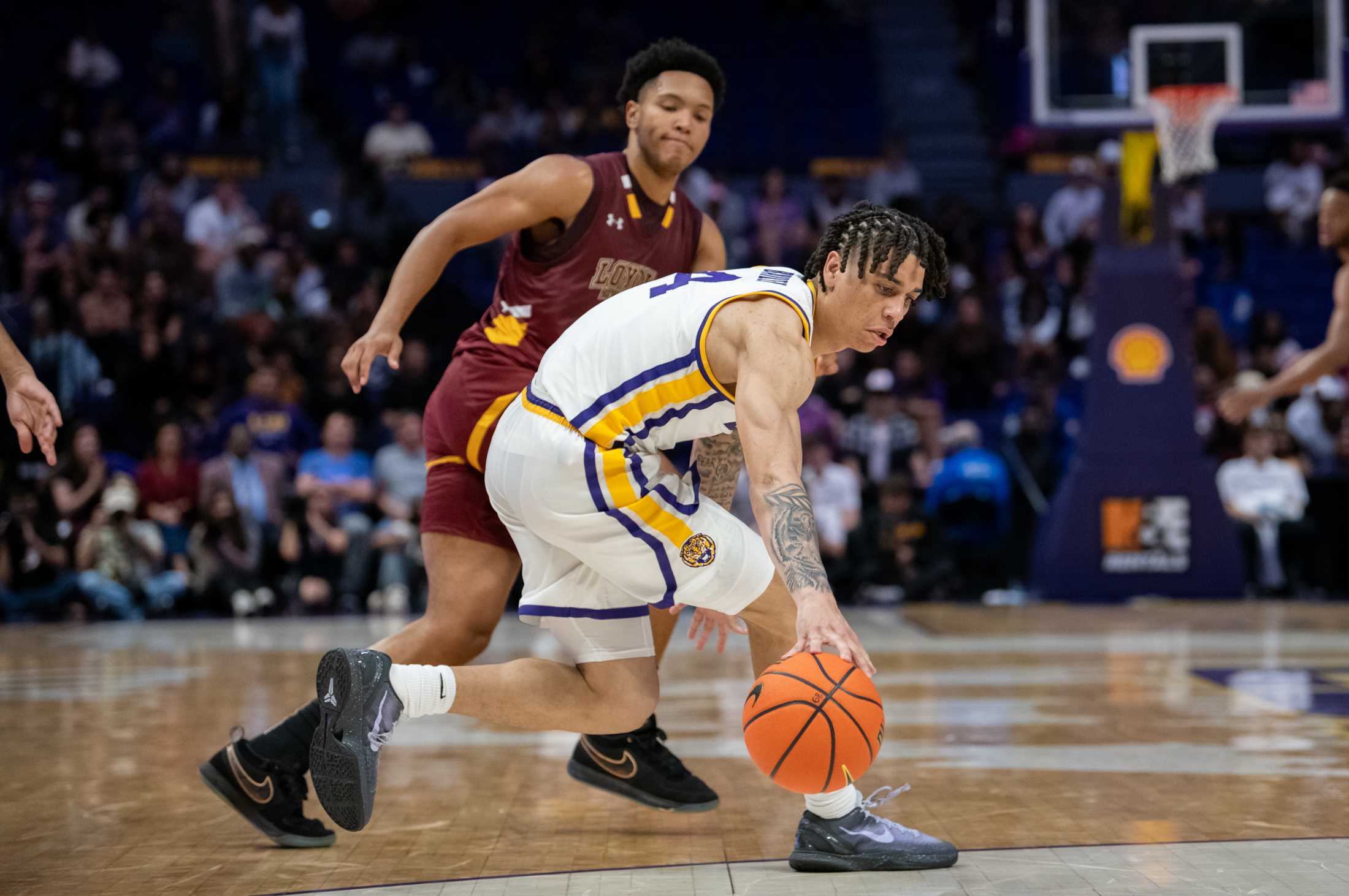 PHOTOS: LSU men's basketball wins 110-48 in exhibition game against Loyola