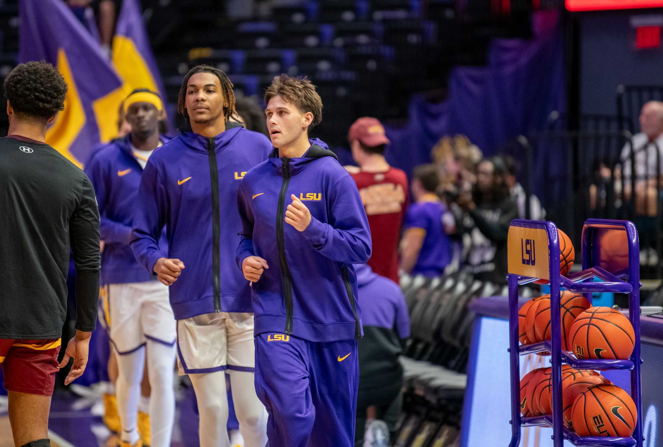 PHOTOS: LSU men's basketball wins 110-48 in exhibition game against Loyola