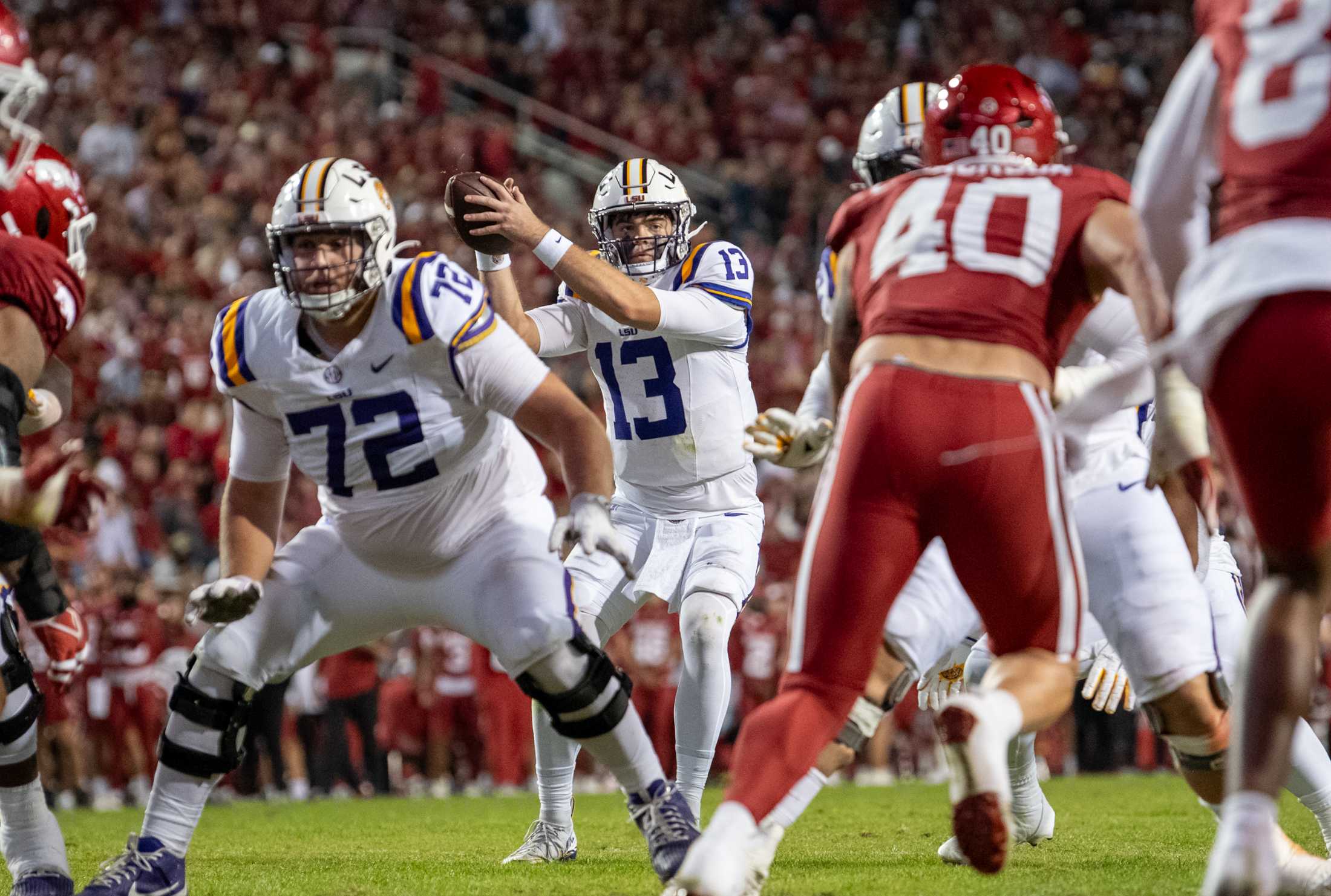 PHOTOS: LSU football beats Arkansas 34-10